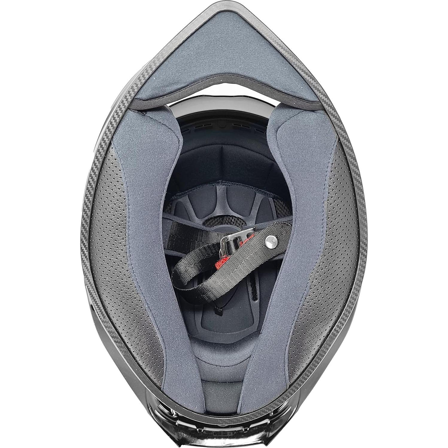 Casco GDM Demon Full Face Negro Mate para Motociclismo