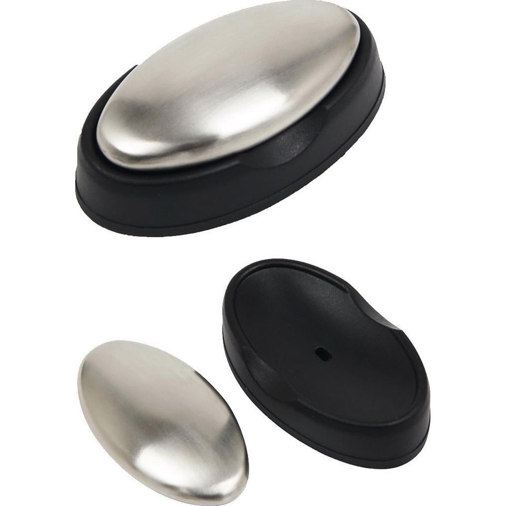 Odor Remover Kitchen Bar Eliminating Odor Remover Stainless Steel Soap with Holder