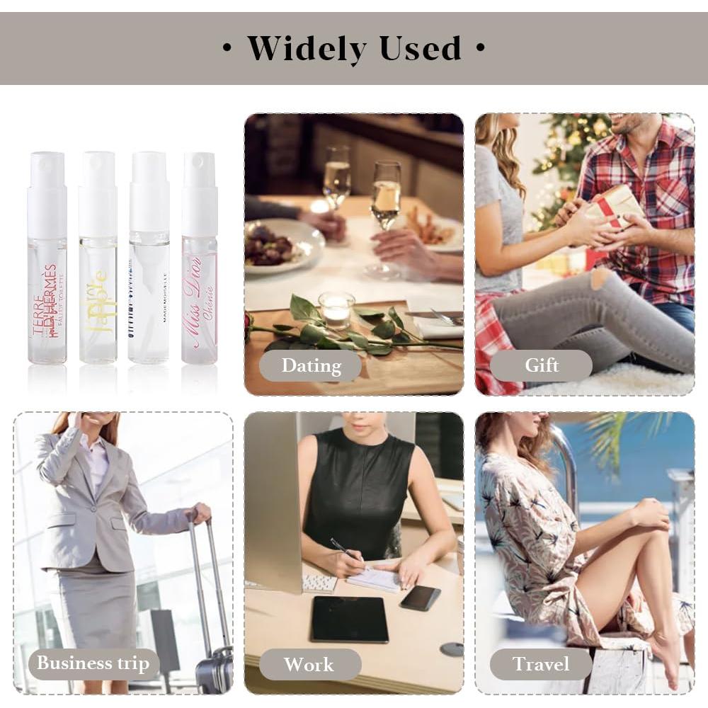 20 Muestras de Fragancias de Lujo Dirstic para Mujeres