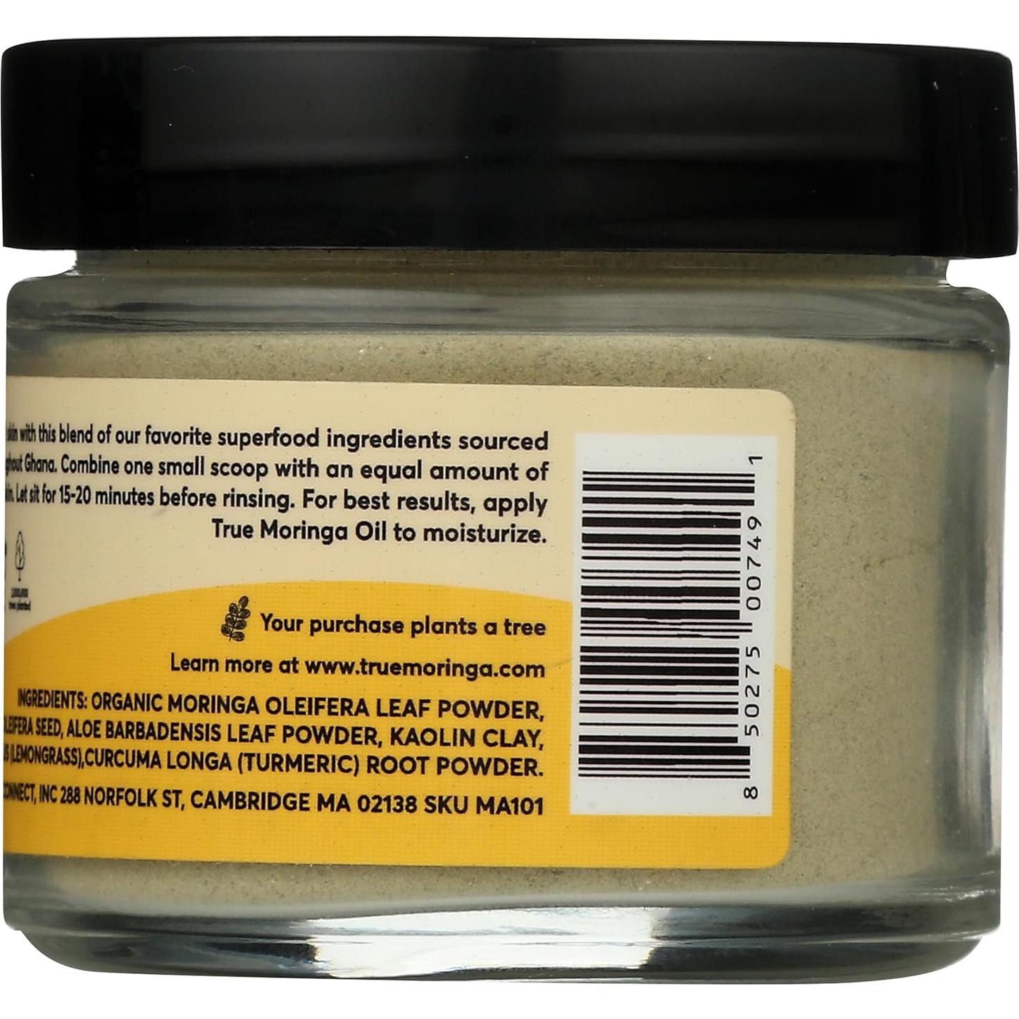 Máscara Facial Desintoxicante True Moringa 116g - Vegana