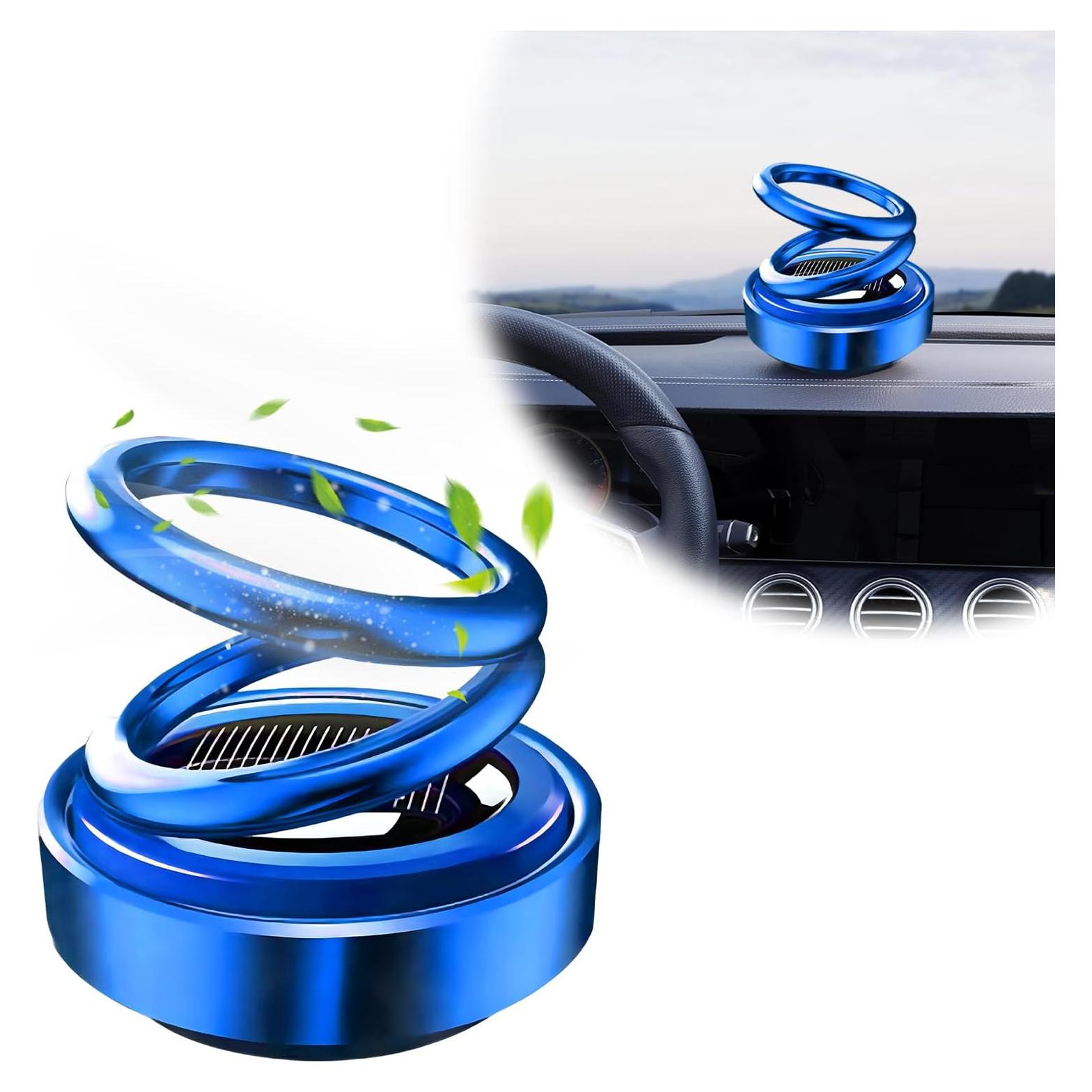 Difusor de Aromaterapia Solar para Coche DXNQ Azul