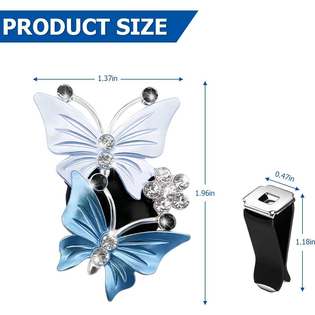 Clip de Ventilación para Ambientador de Coche Zipelo Doble Mariposa