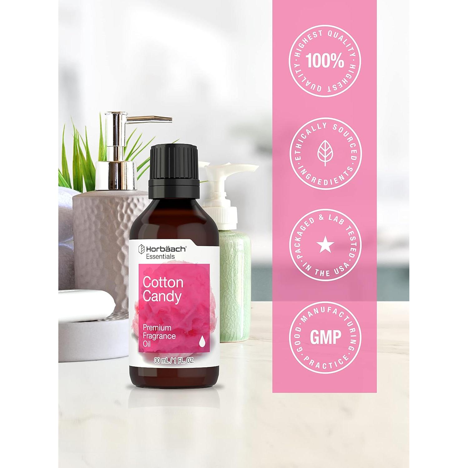 Aceite de Fragancia Algodón de Azúcar Horbäach 30ml Premium