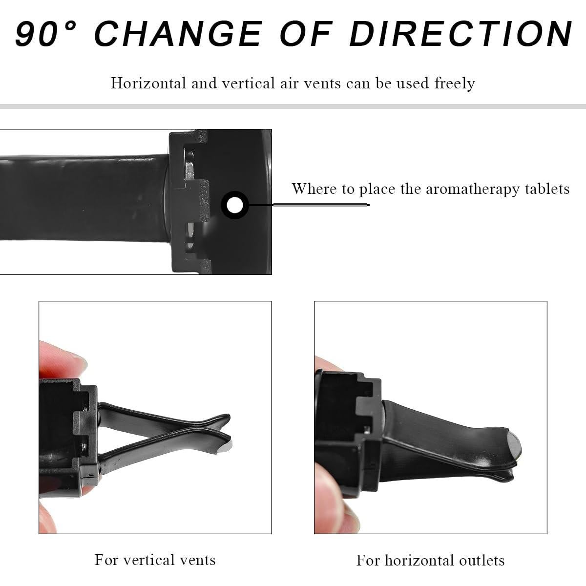 2 Clips de Ventilación Labio y Labial Yourkar con Aroma