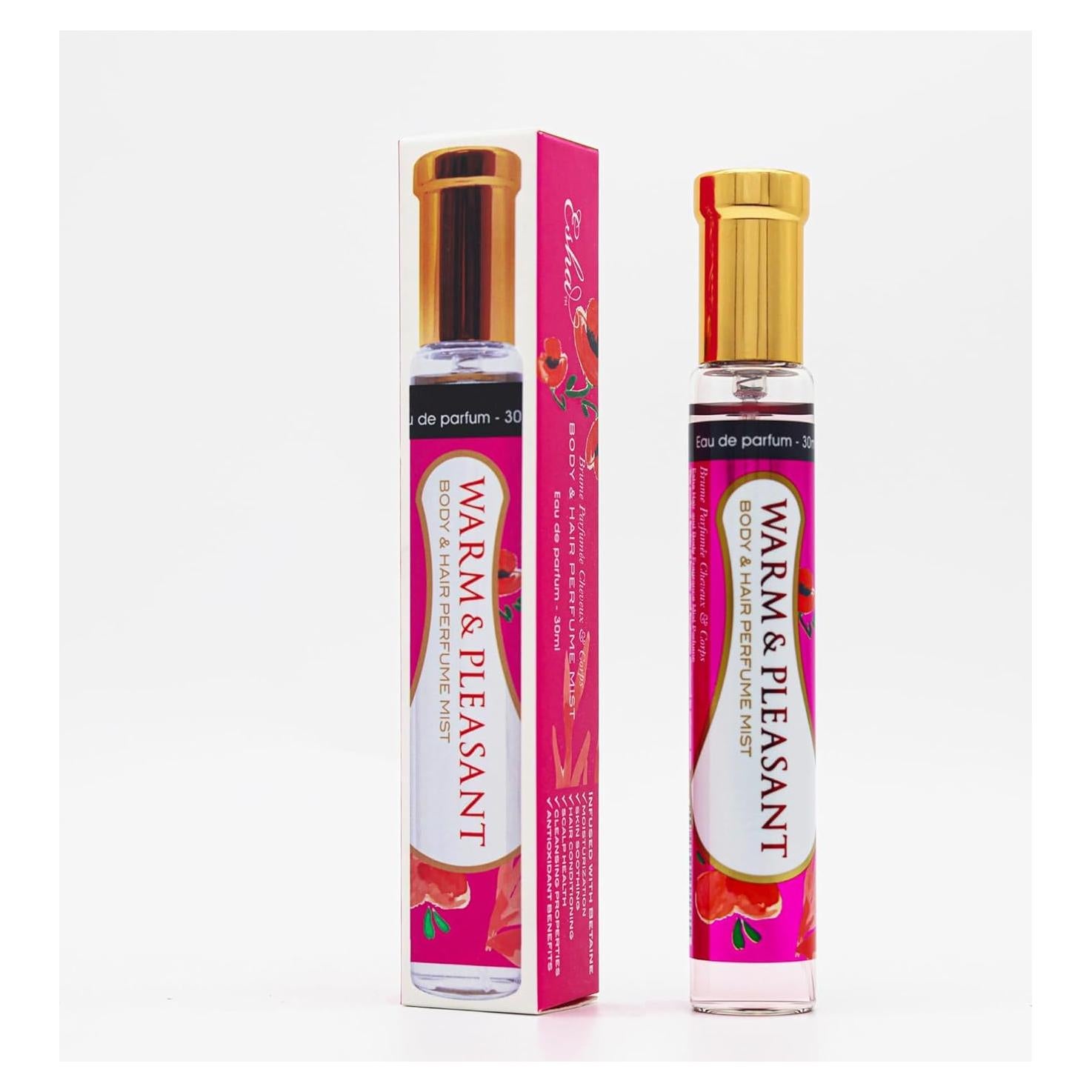 Bruma de Perfume Esha para Cuerpo y Cabello - Cálido y Agradable - 59g