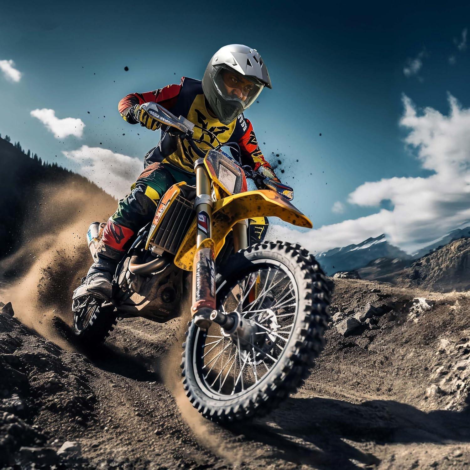 Casco AHR Doble Deporte Negro Mate Tamaño Pequeño