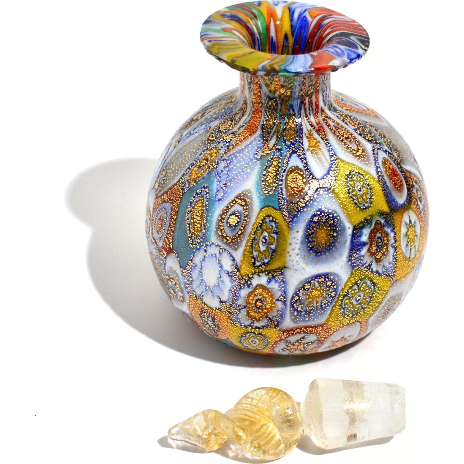 Botella Decorativa de Vidrio de Murano MY ITALIAN DÉCOR 9.53 cm