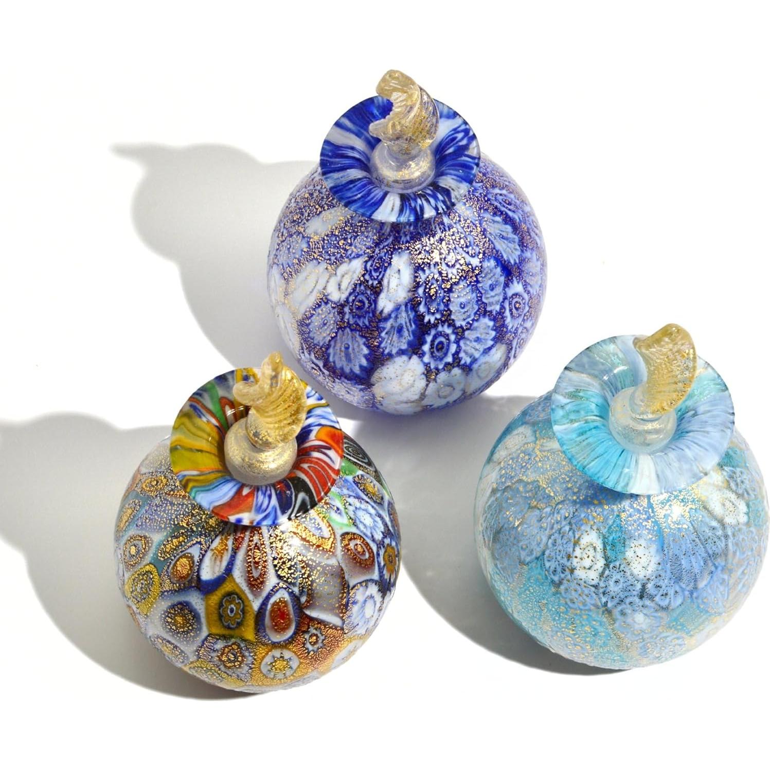 Botella Decorativa de Vidrio de Murano MY ITALIAN DÉCOR 9.53 cm