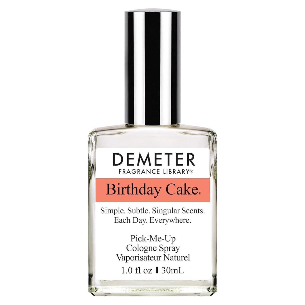 Colonia Demeter 30 ml Pastel de Cumpleaños - Fragancia Única