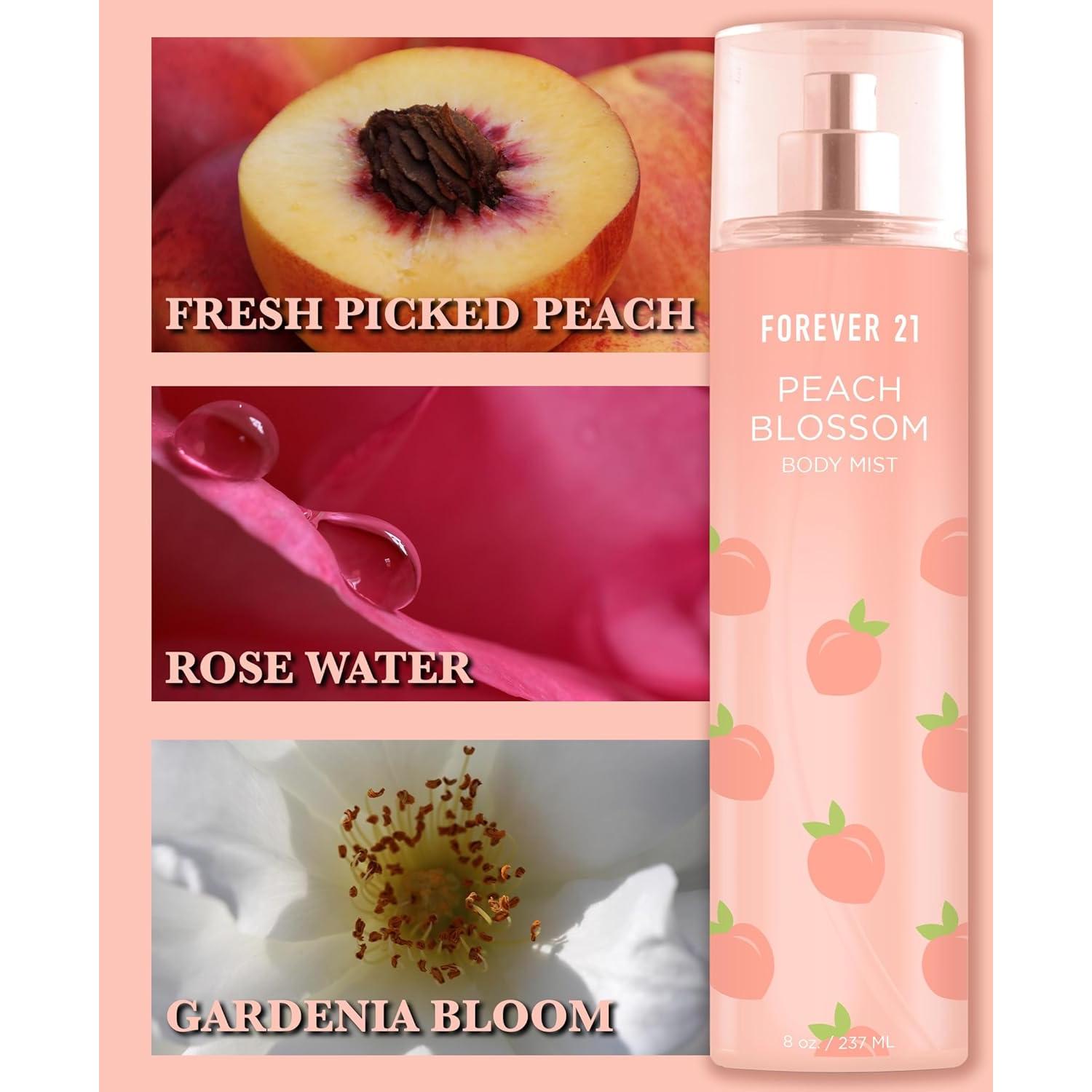 Bruma Corporal Flor de Durazno Forever 21 236.6 ml