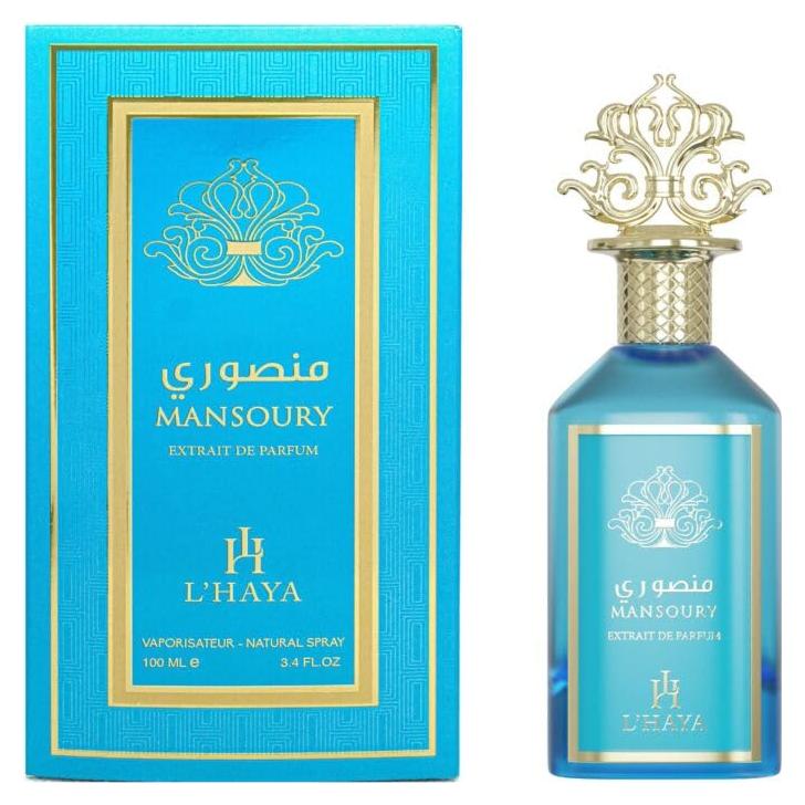 Extrait de Parfum L'HAYA Mansoury 100ml Spray Lujo Turquesa