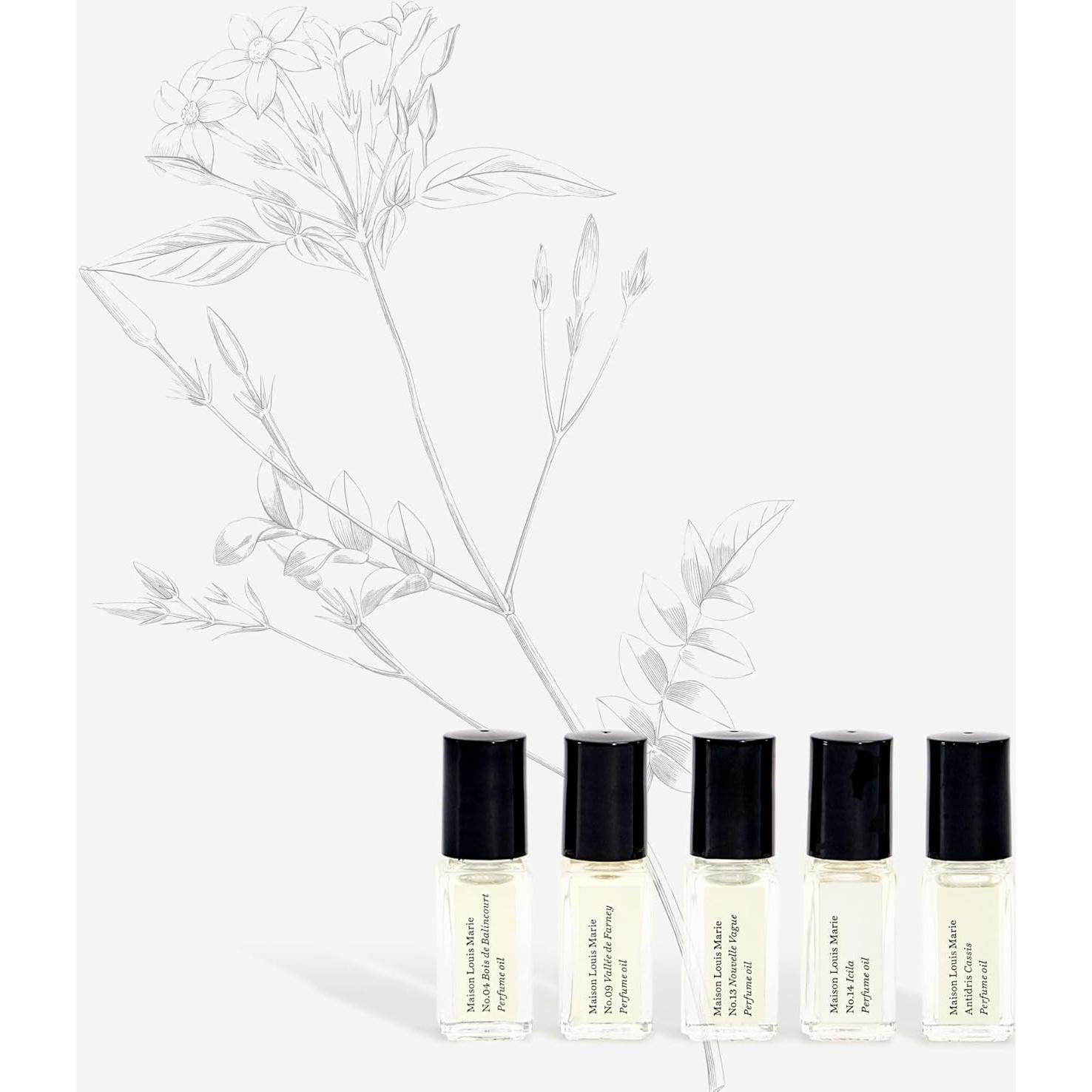 Set de Aceites de Perfume Natural Maison Louis Marie 5 Piezas