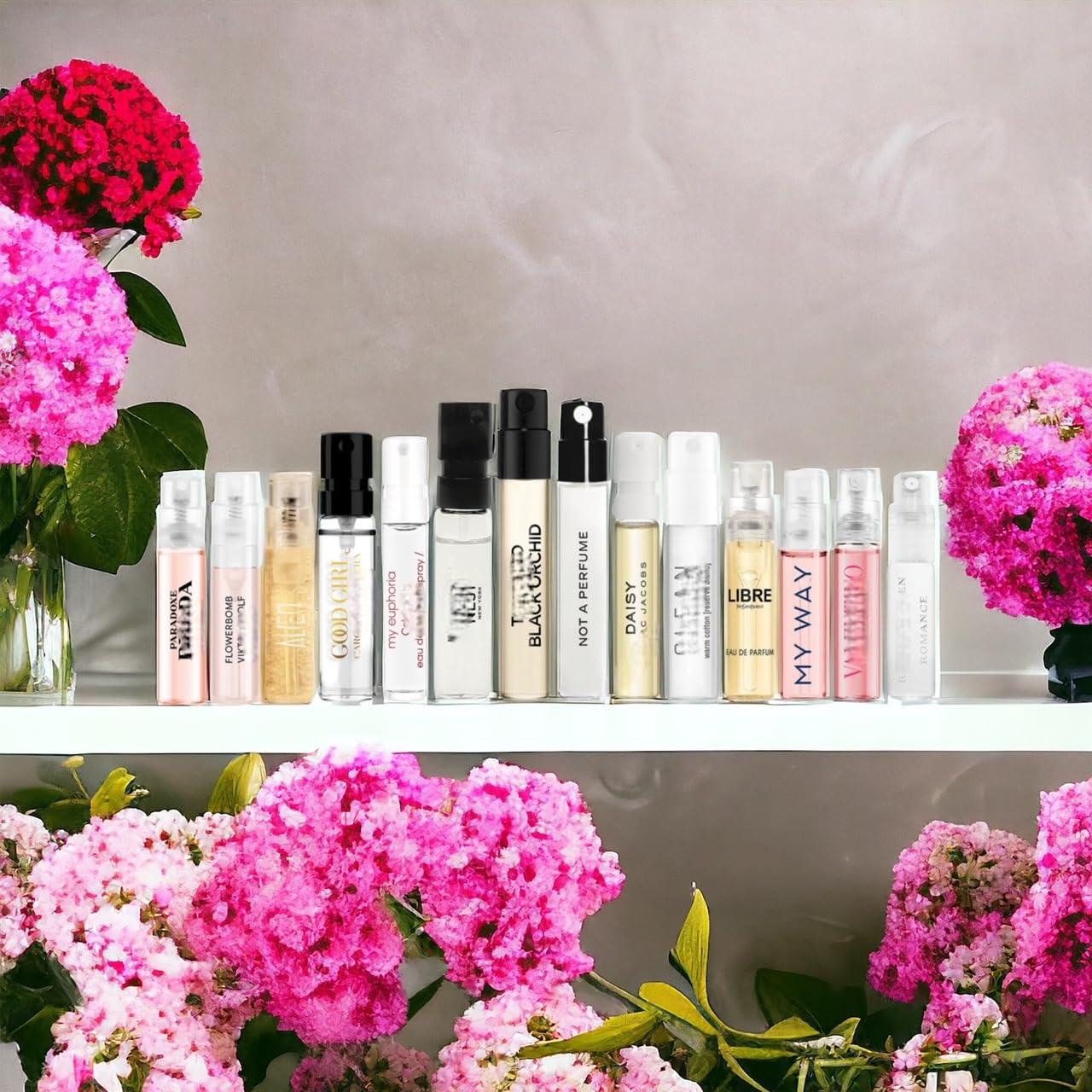 Muestras de Fragancias de Lujo para Mujeres - 10 Viales