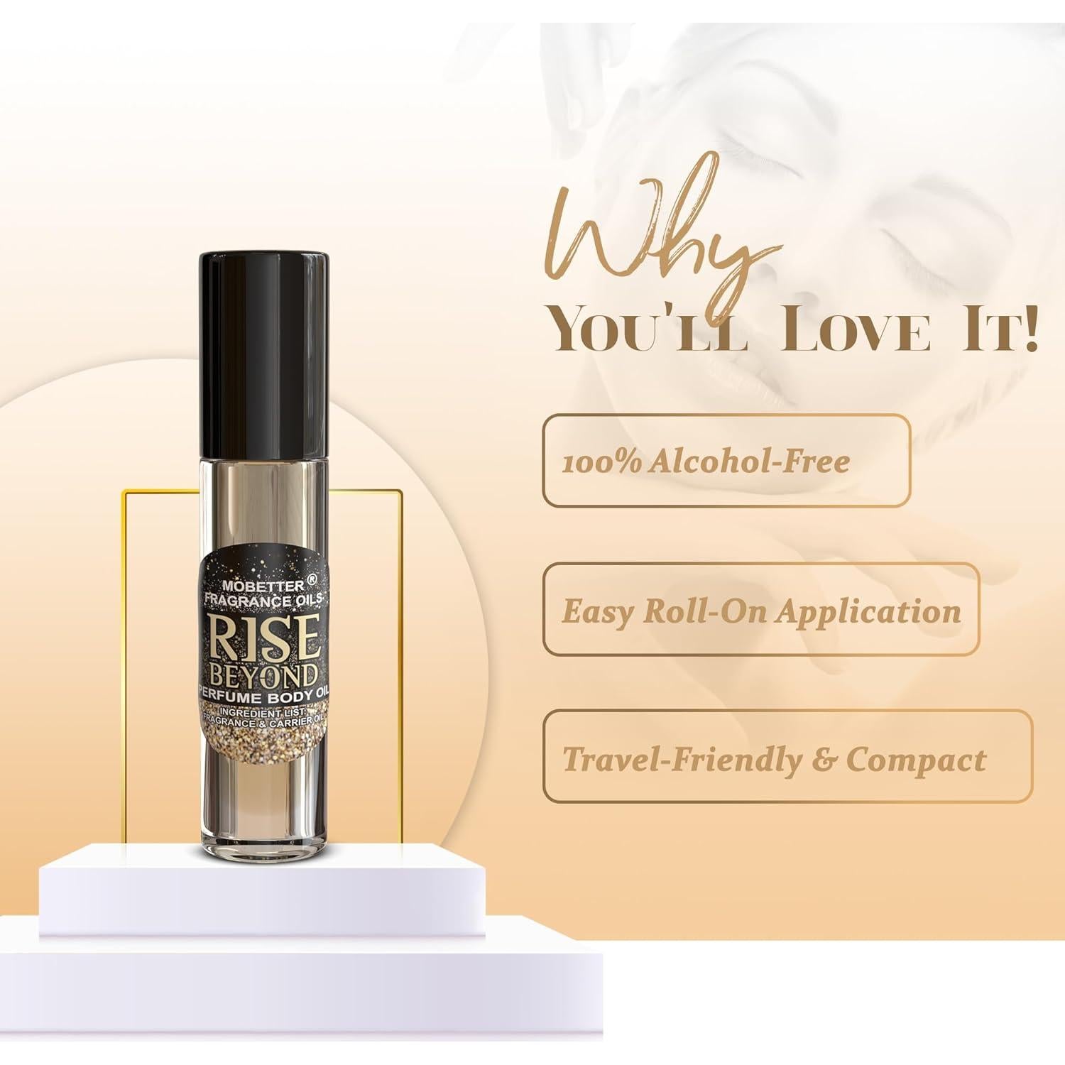 Aceite Corporal de Fragancia MoBetter Rise Beyond 56.7g