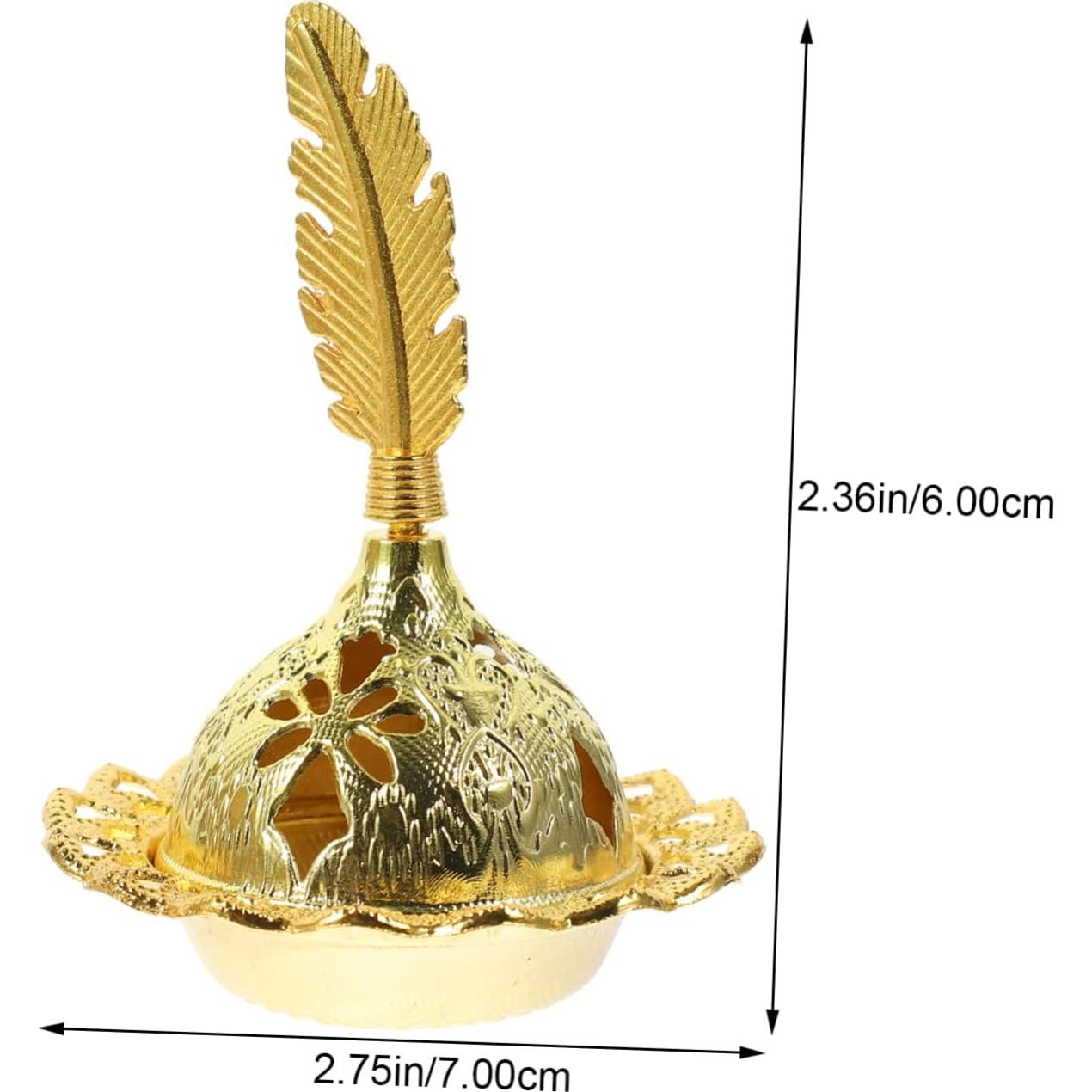 Horno de Incienso Decorativo HOOTNEE Retro 7x7x6 cm