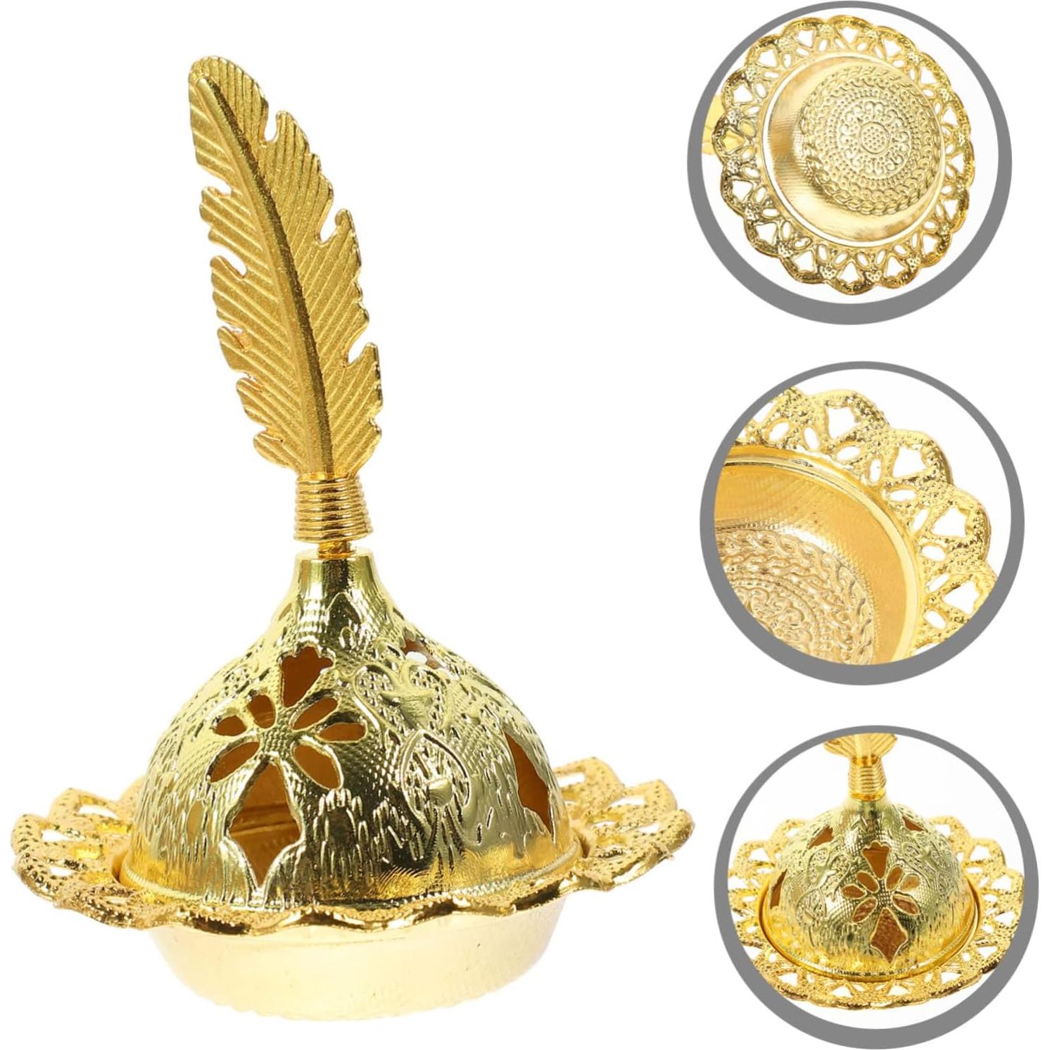 Horno de Incienso Decorativo HOOTNEE Retro 7x7x6 cm