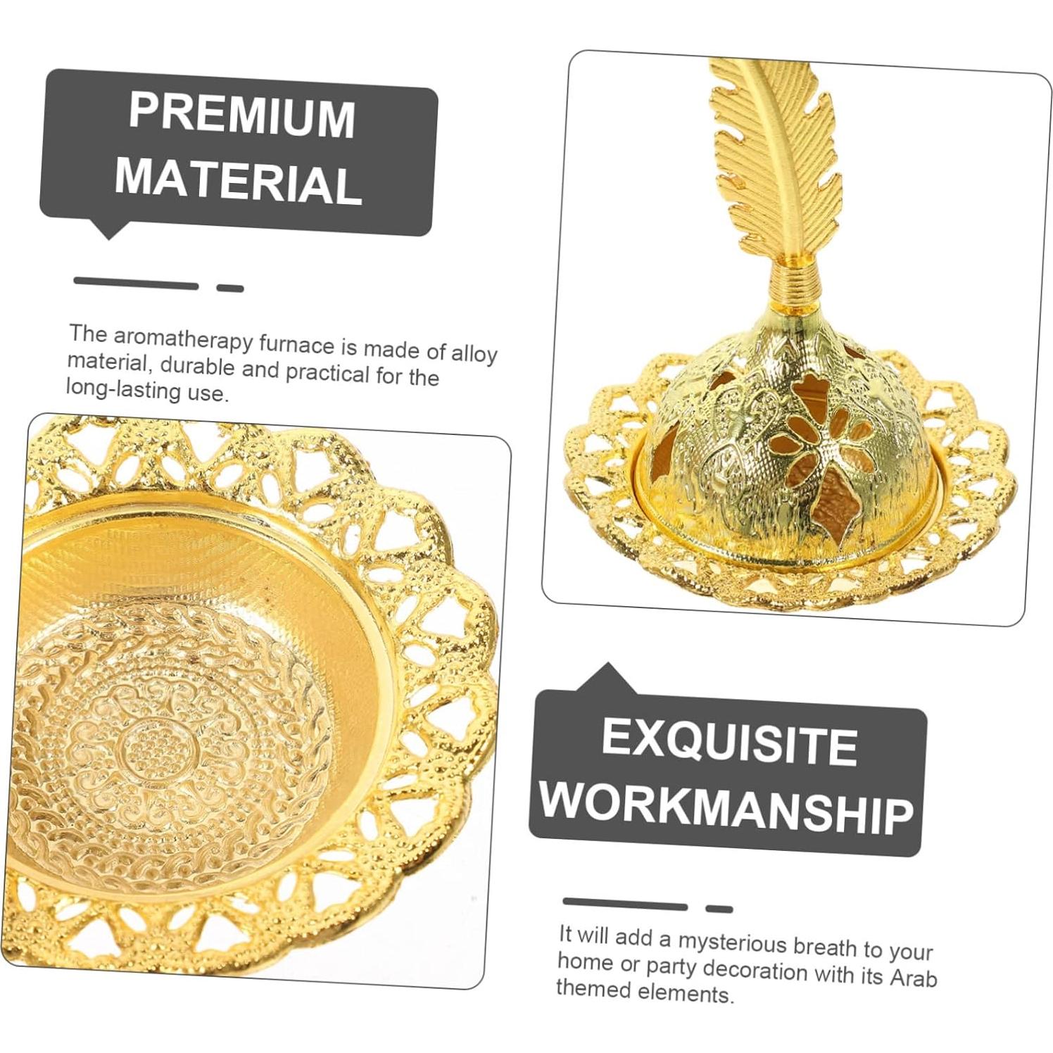 Horno de Incienso Decorativo HOOTNEE Retro 7x7x6 cm