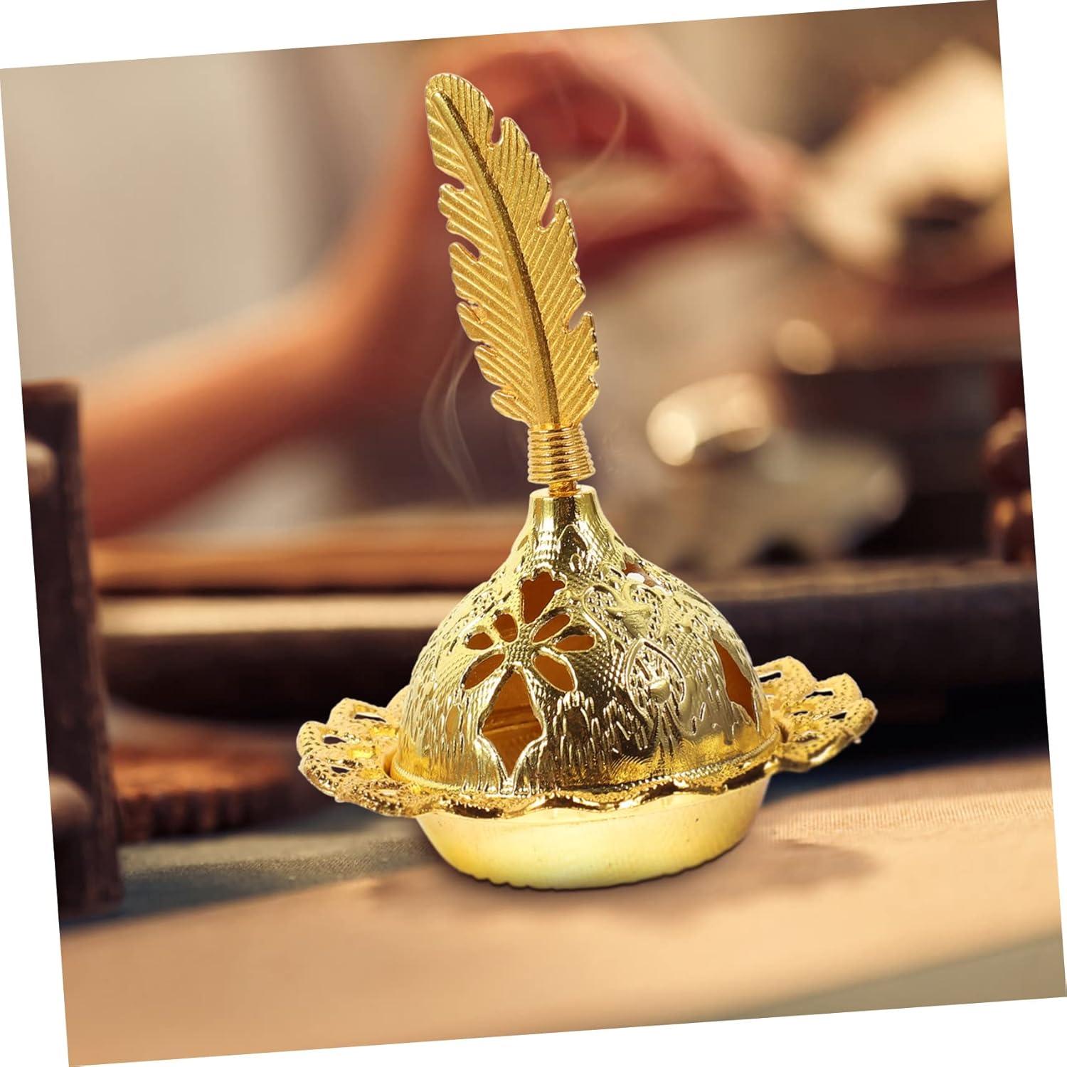 Horno de Incienso Decorativo HOOTNEE Retro 7x7x6 cm