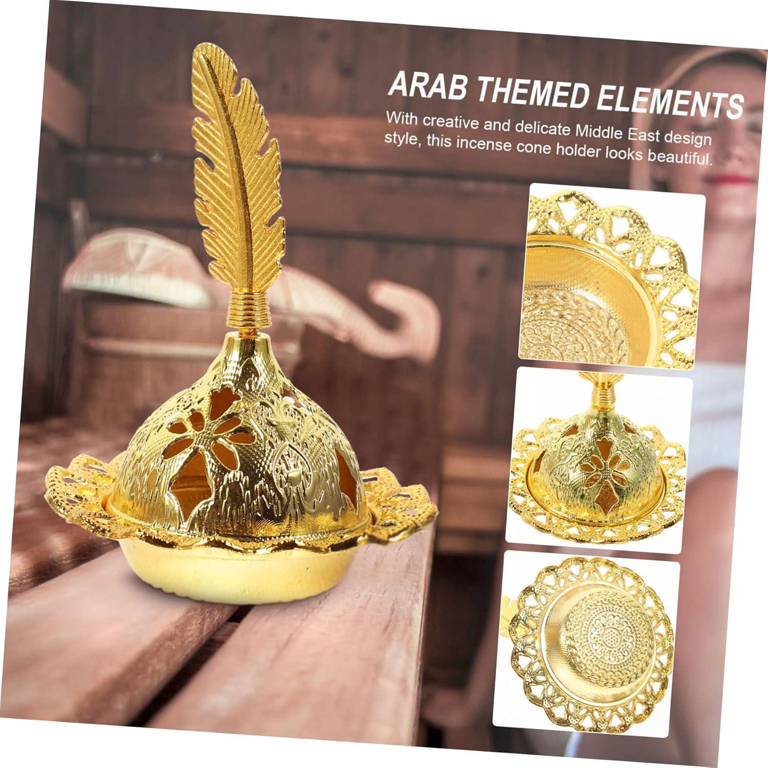 Horno de Incienso Decorativo HOOTNEE Retro 7x7x6 cm