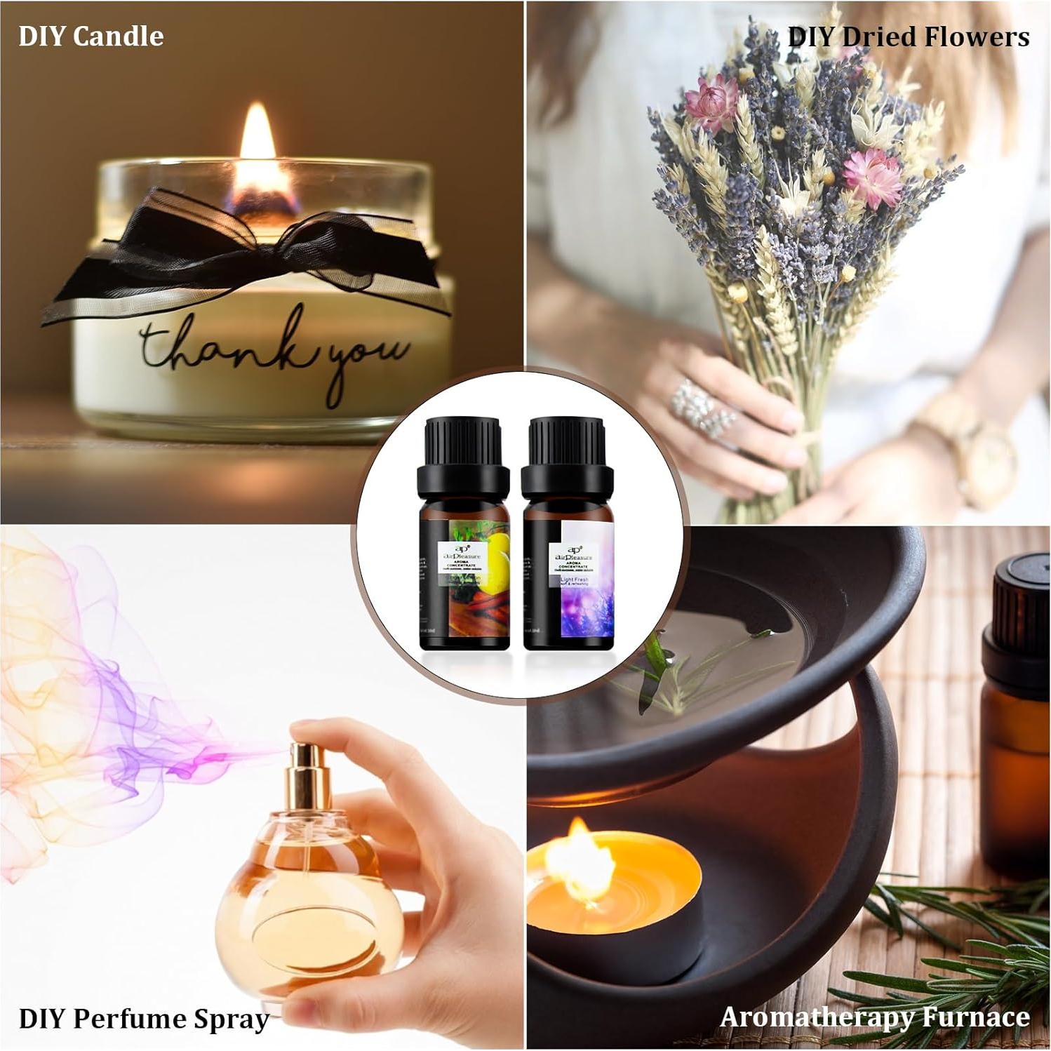 Kit de 6 Aceites Esenciales 10ml ap airpleasure - Aromaterapia