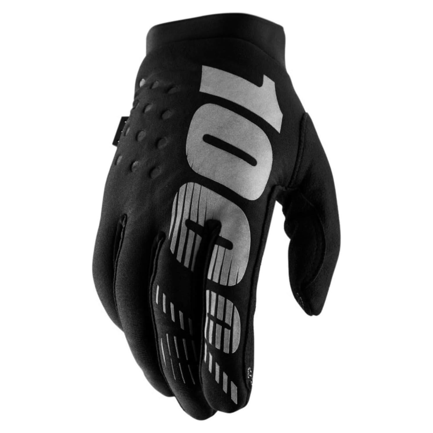 Guantes de Motocross 100% Brisker Rosa Neón Talla Grande