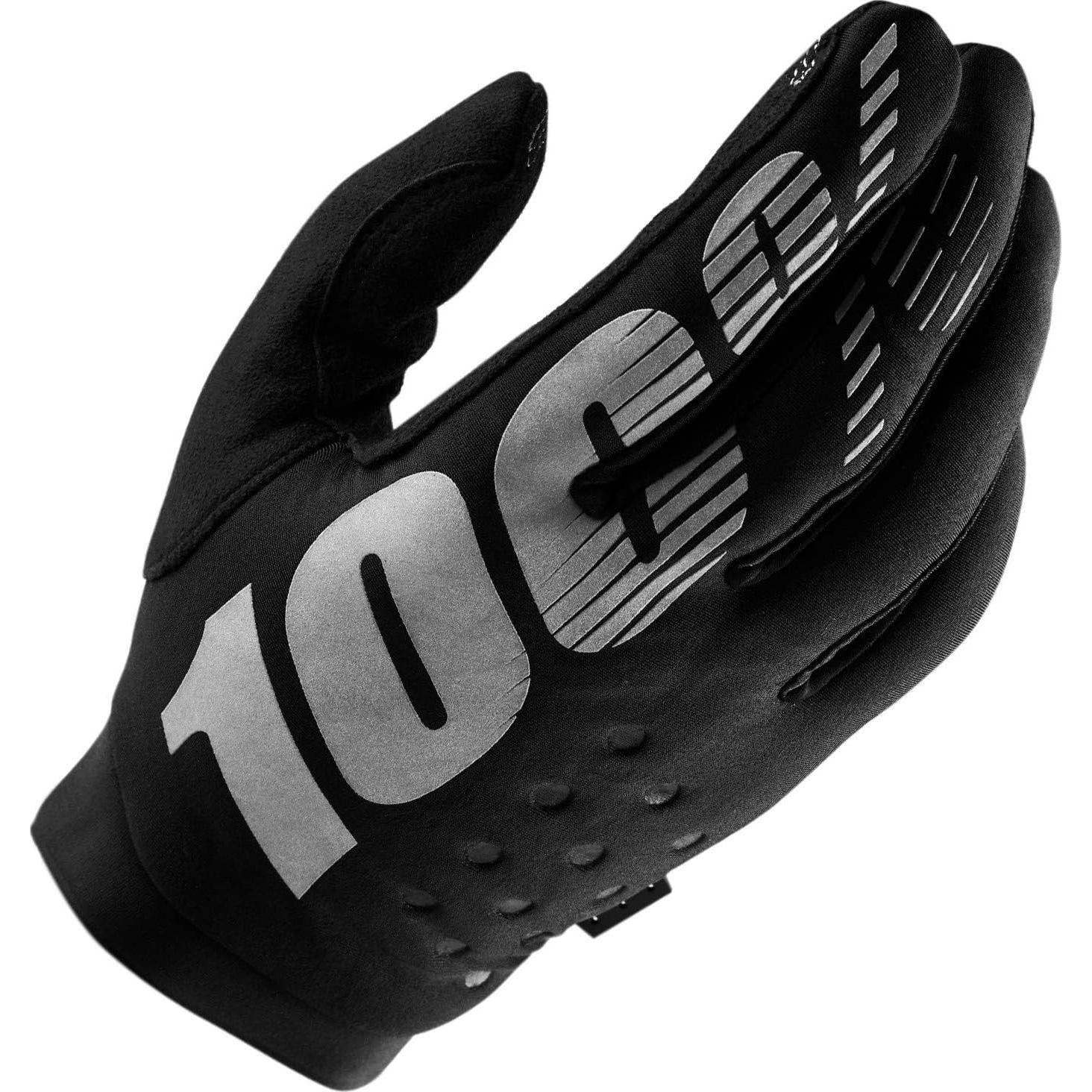 Guantes de Motocross 100% Brisker Rosa Neón Talla Grande