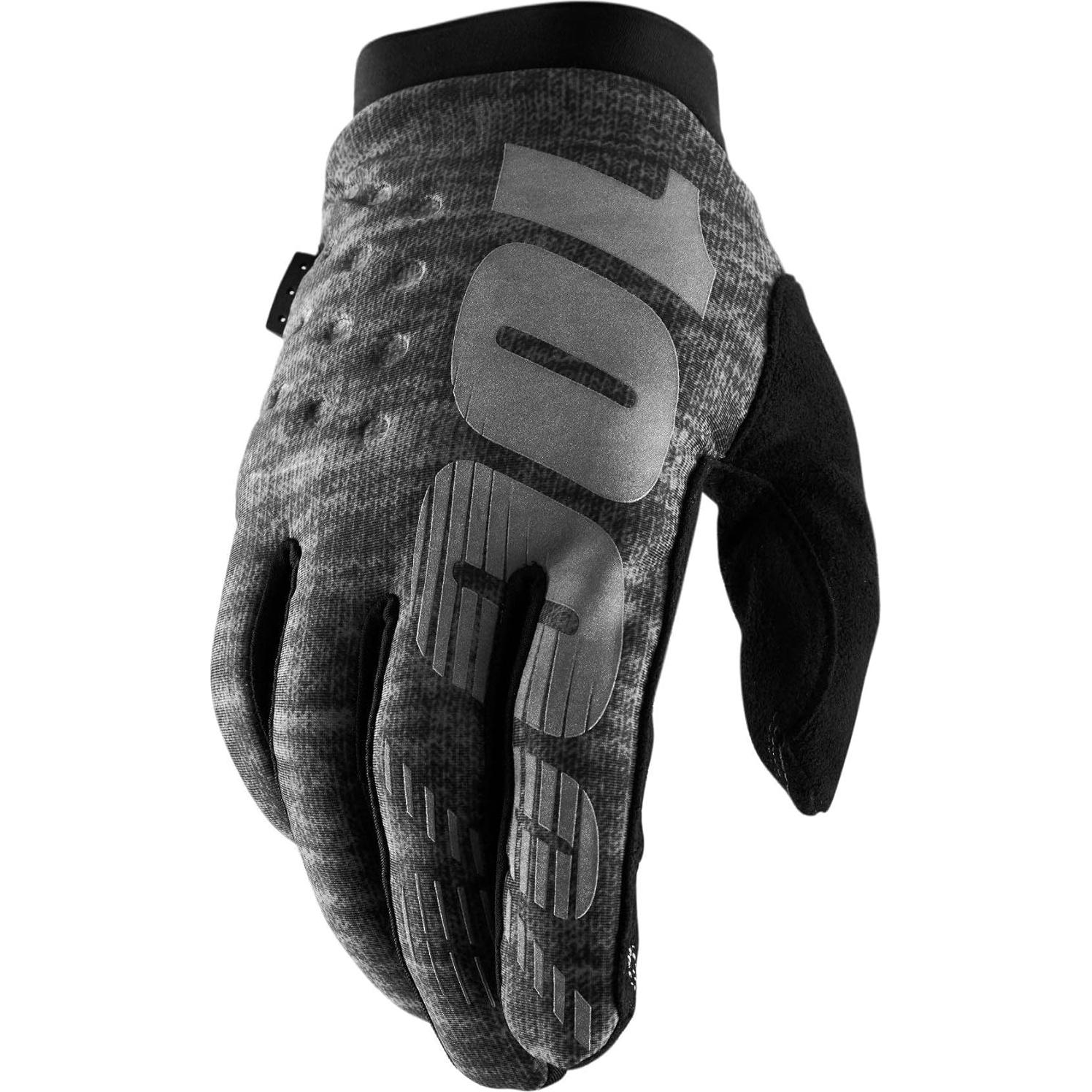 Guantes de Motocross 100% Brisker Rosa Neón Talla Grande