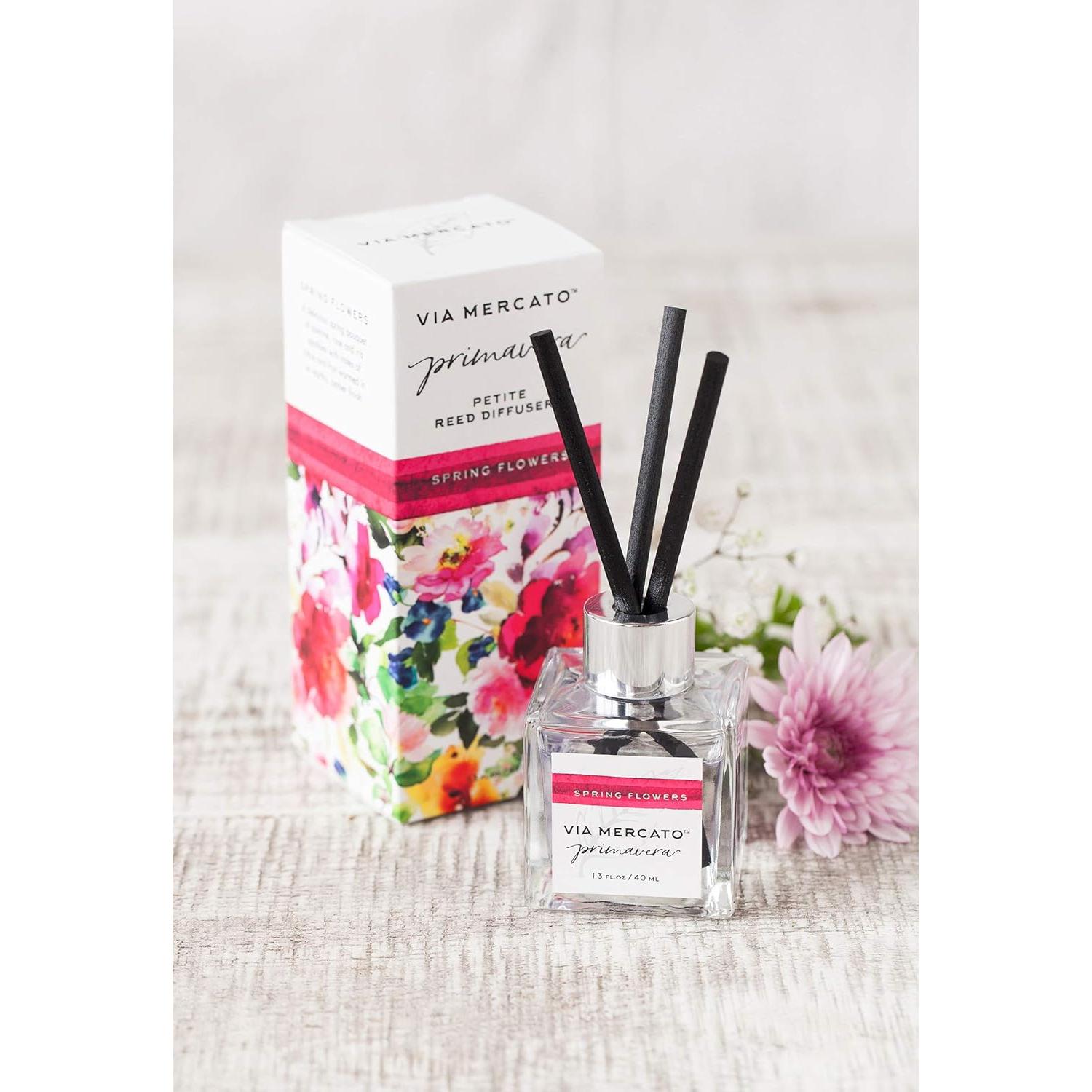 Difusor de caña Petite Via Mercato Flores de Primavera 50g