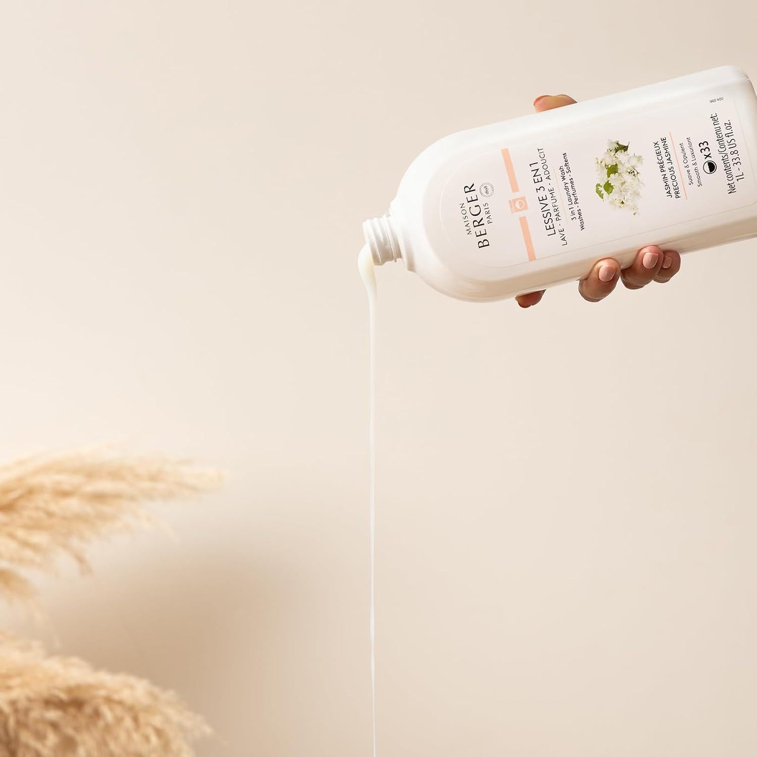 Detergente Lavado de Ropa 3-en-1 Maison Berger 1L - Jazmín