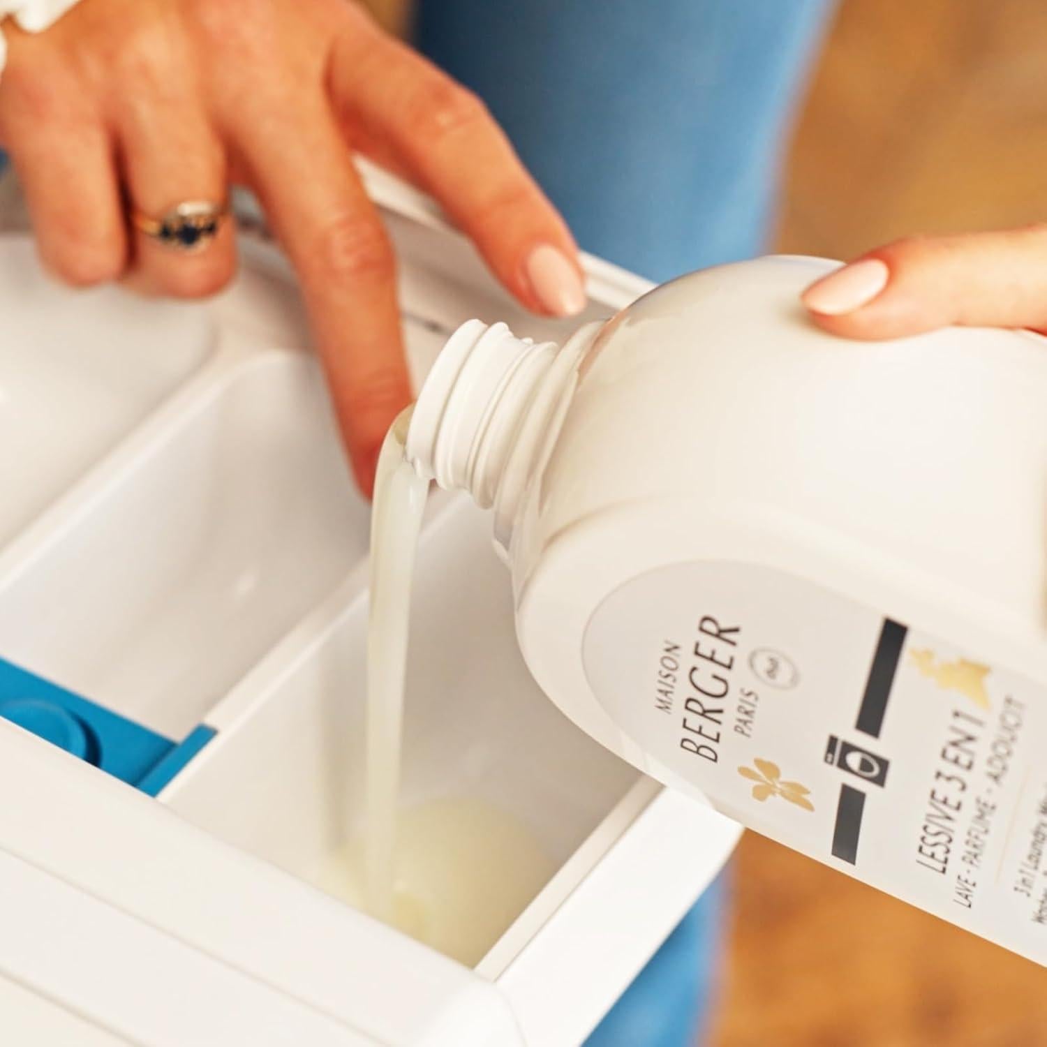 Detergente Lavado de Ropa 3-en-1 Maison Berger 1L - Jazmín