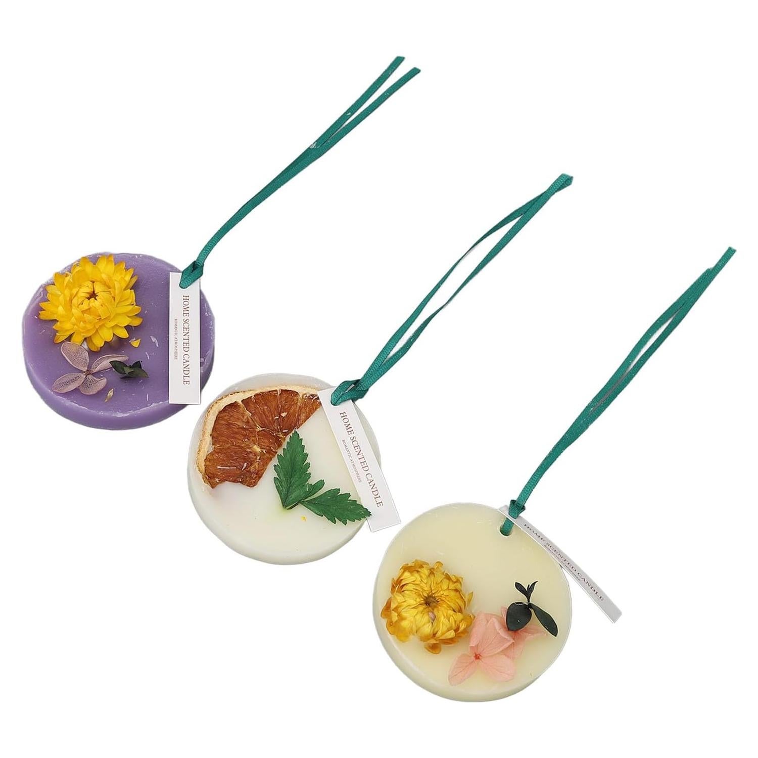 Tabletas de Cera Aromaterapia 3pcs - Fragancia Flor de Durazno