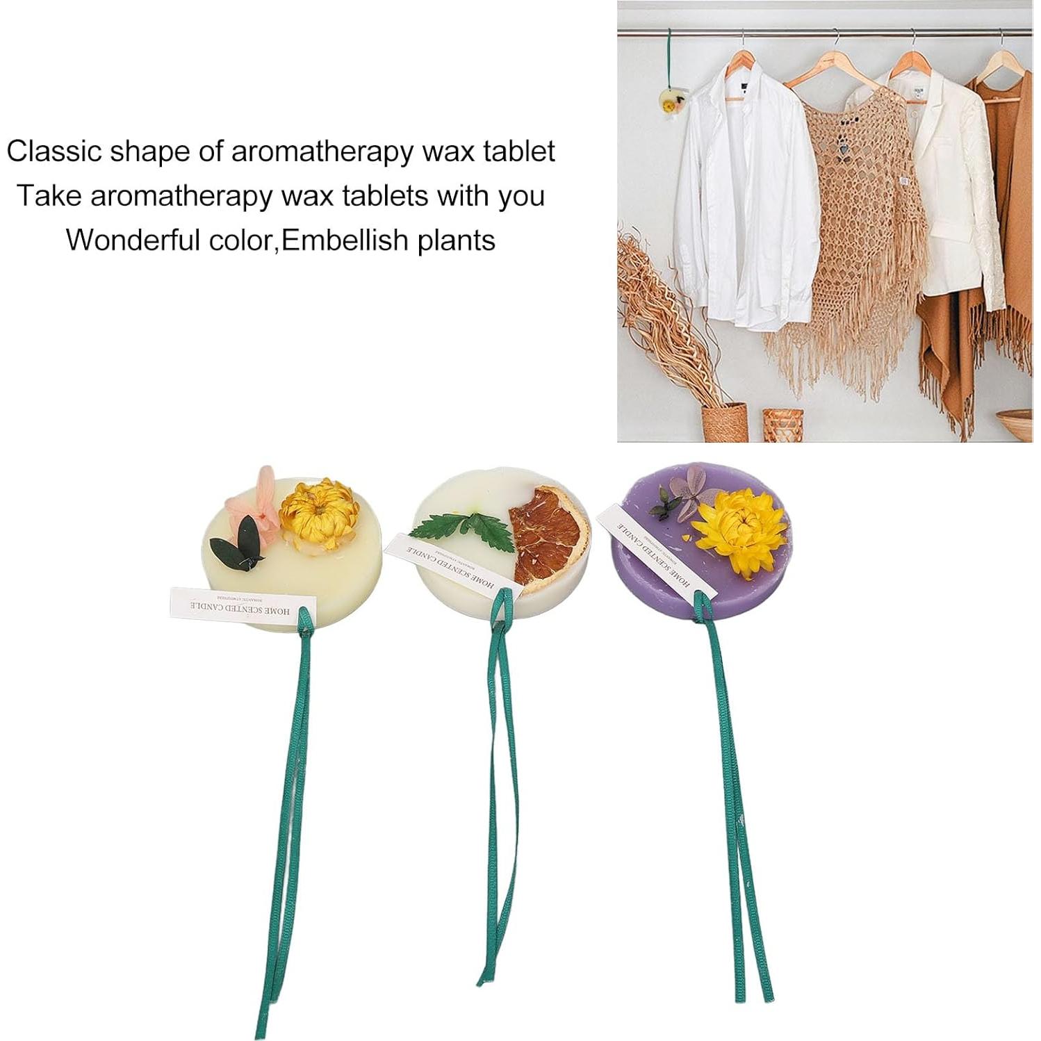 Tabletas de Cera Aromaterapia 3pcs - Fragancia Flor de Durazno