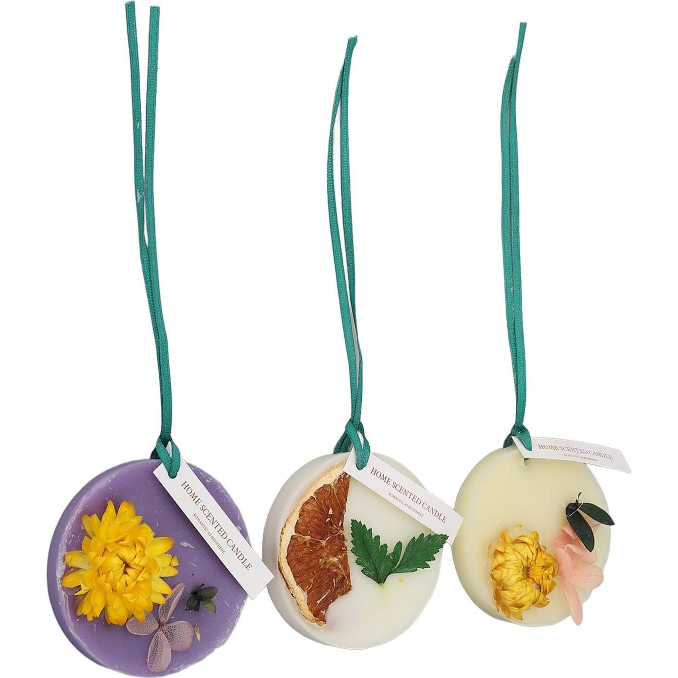 Tabletas de Cera Aromaterapia 3pcs - Fragancia Flor de Durazno