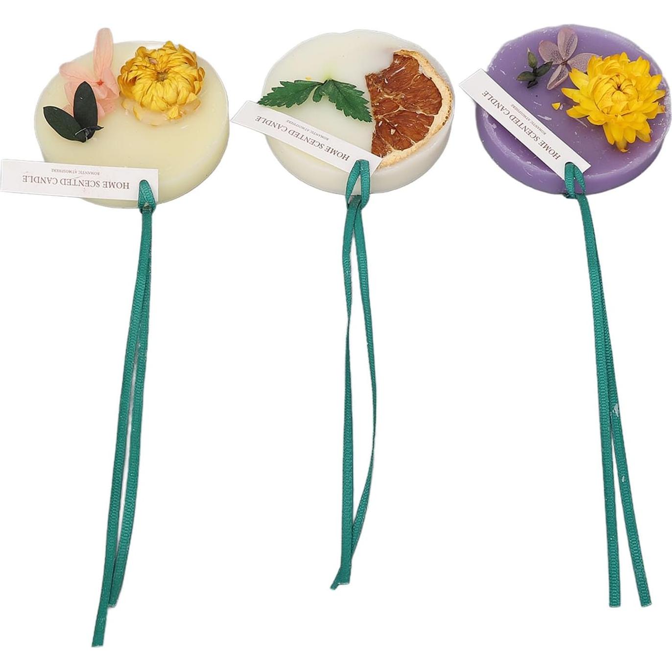 Tabletas de Cera Aromaterapia 3pcs - Fragancia Flor de Durazno