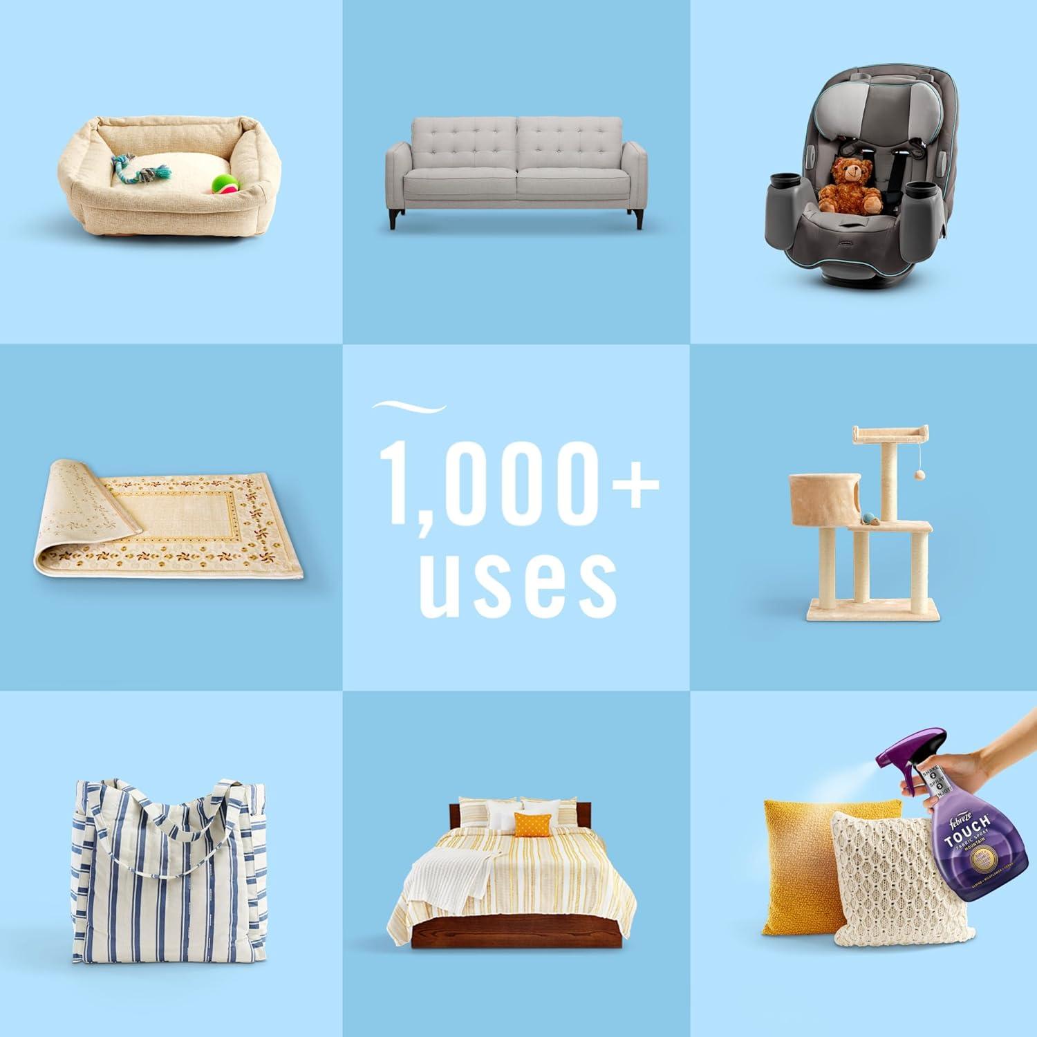 Spray de Tela Febreze Touch Océano y Montaña 478 ml Paquete 2