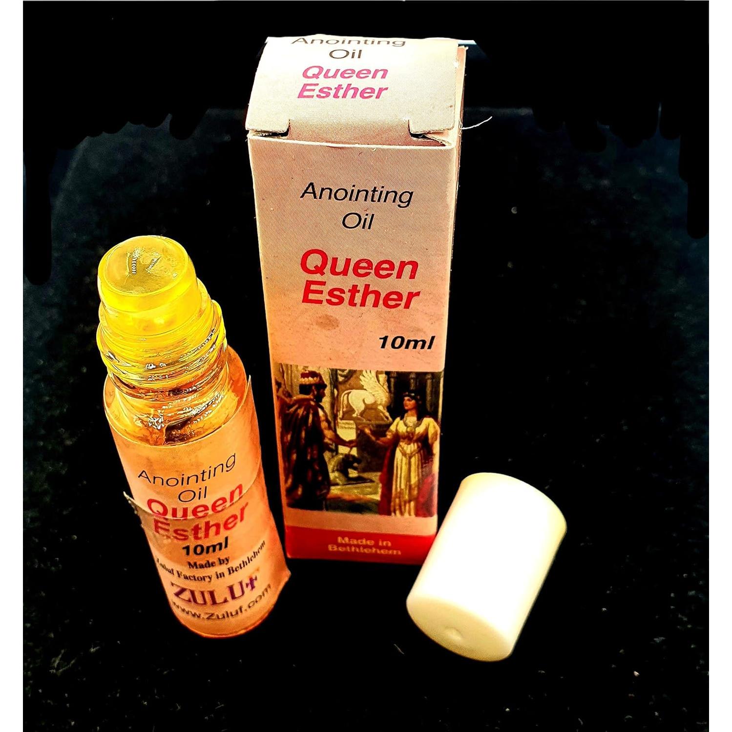 Aceite de Unción Zuluf Reina Esther 10ml - Bendición de Israel