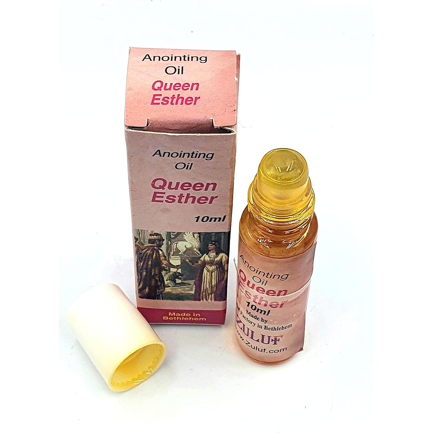 Aceite de Unción Zuluf Reina Esther 10ml - Bendición de Israel