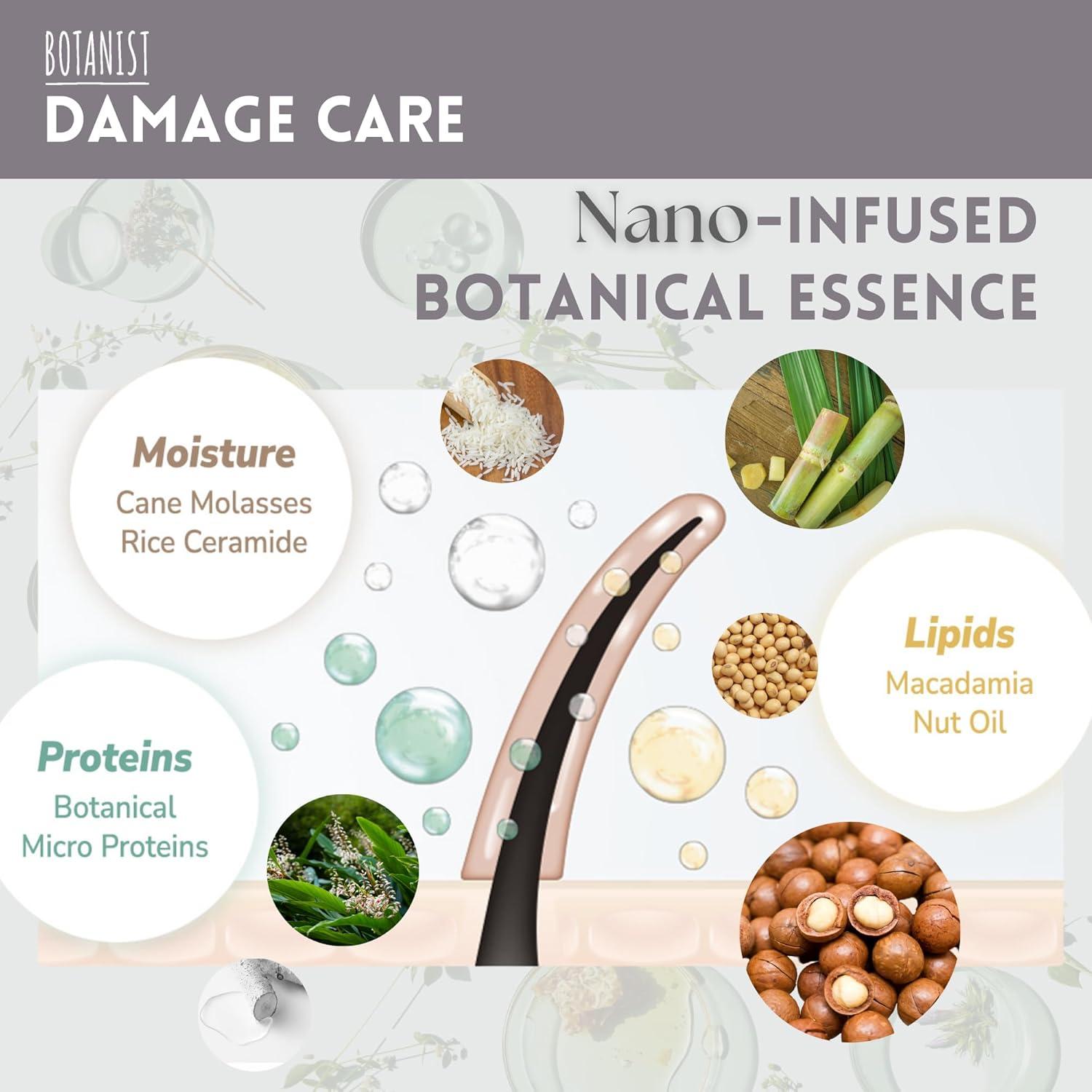 Set Champú y Acondicionador BOTANIST 900ml Queratina y Argán