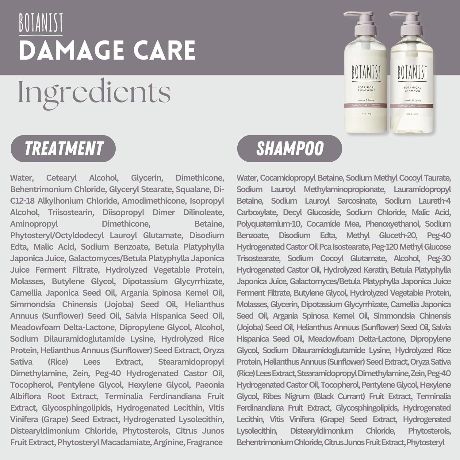 Set Champú y Acondicionador BOTANIST 900ml Queratina y Argán