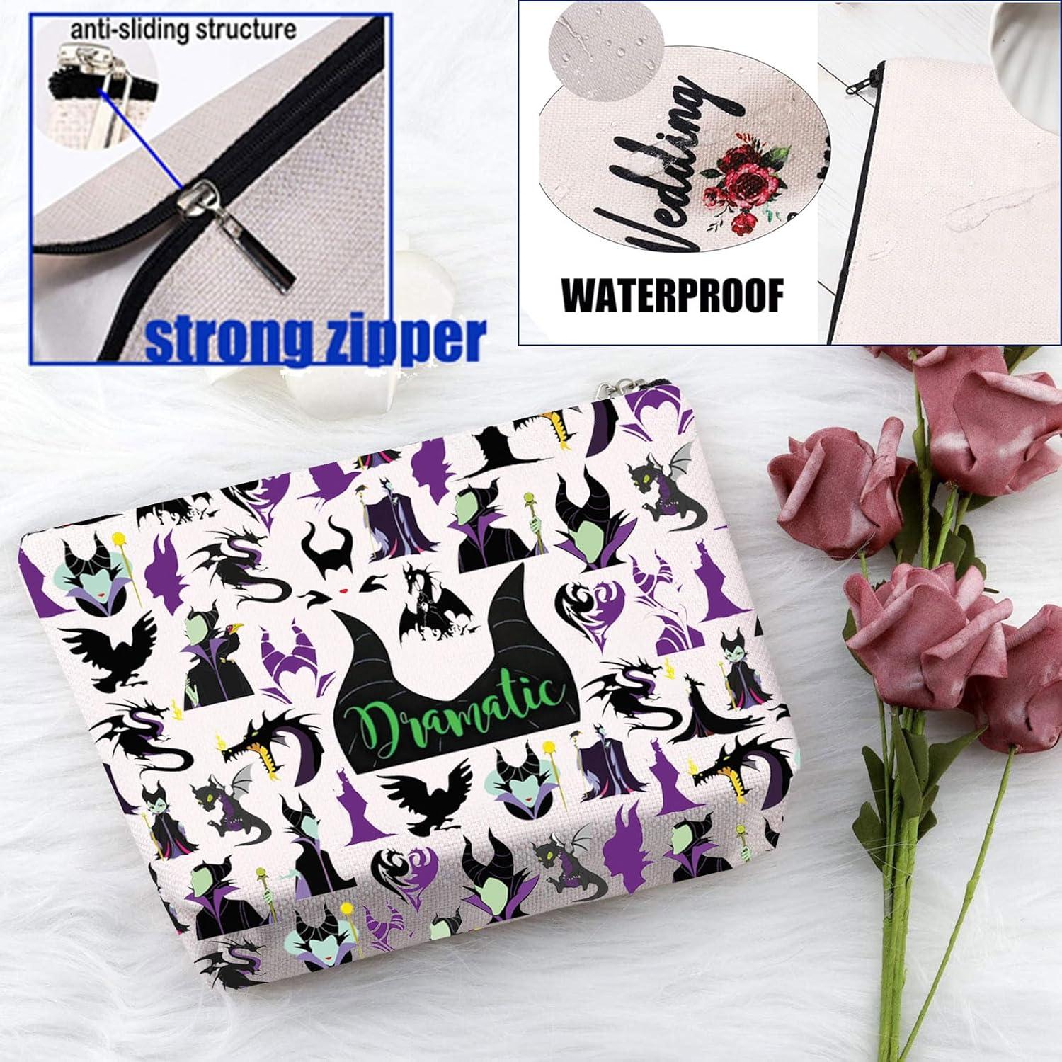 Bolsa de Maquillaje PXTIDY Beige 22.86x17.78cm Impermeable