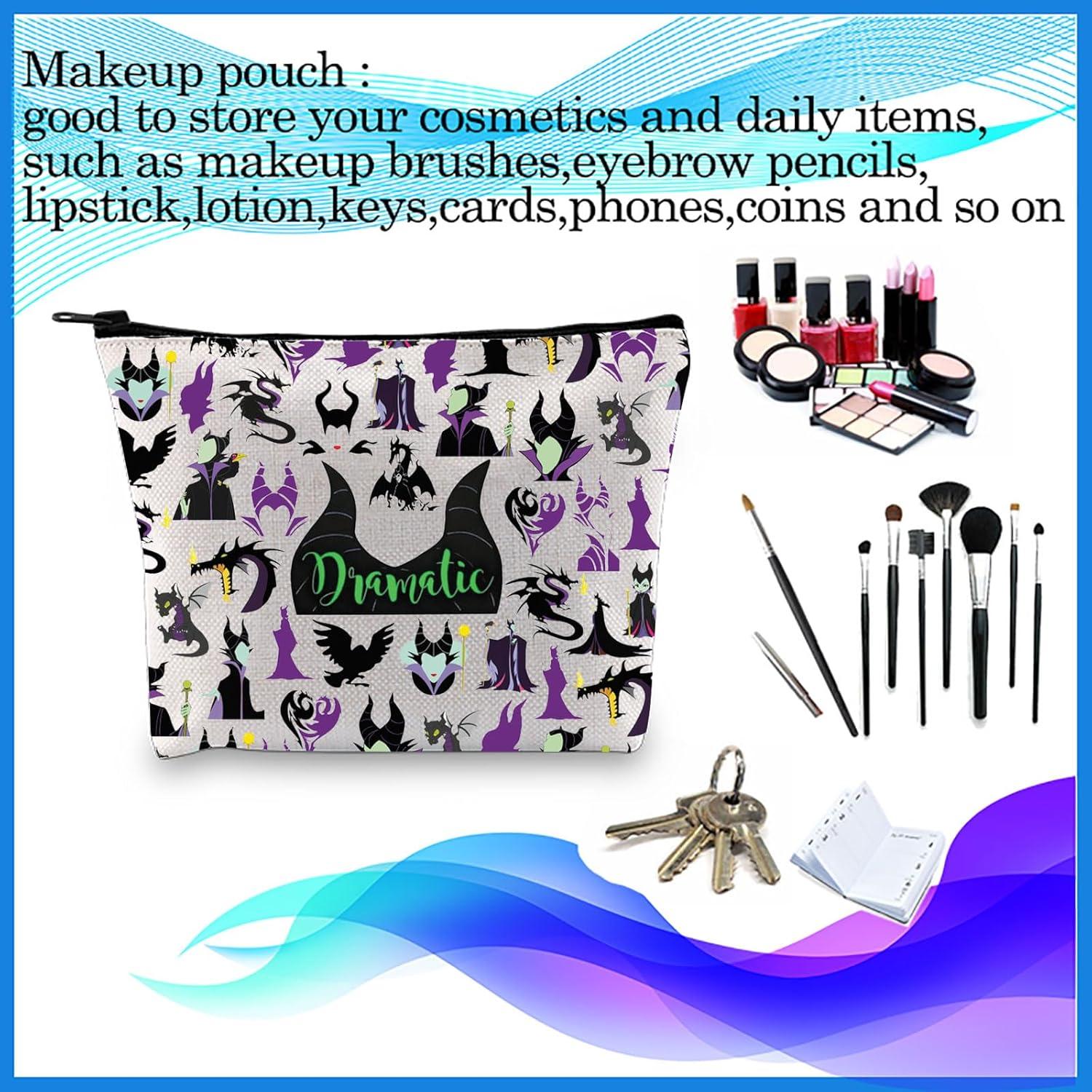 Bolsa de Maquillaje PXTIDY Beige 22.86x17.78cm Impermeable