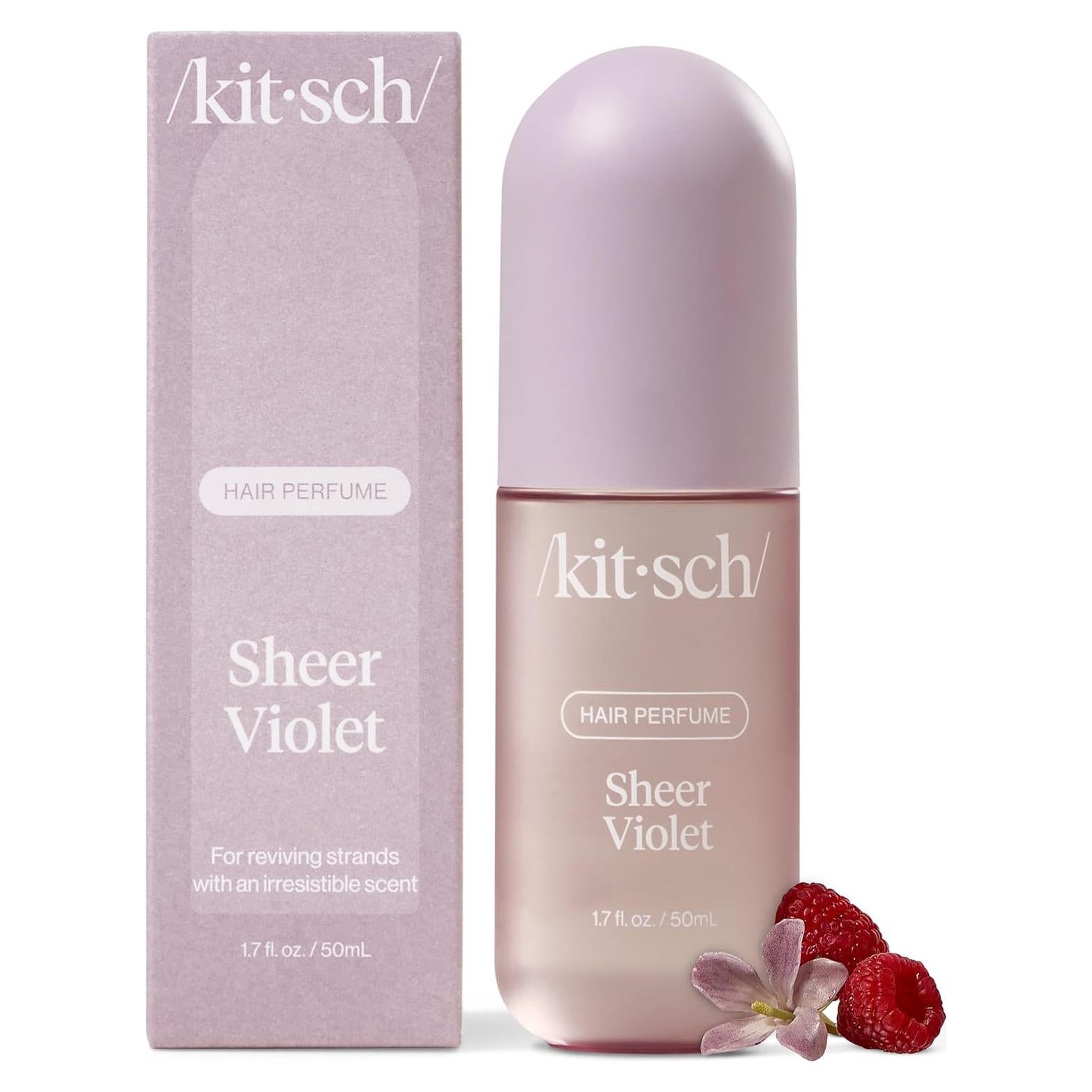 Perfume Capilar Kitsch 50ml - Aroma Frutal Violeta y Frambuesa