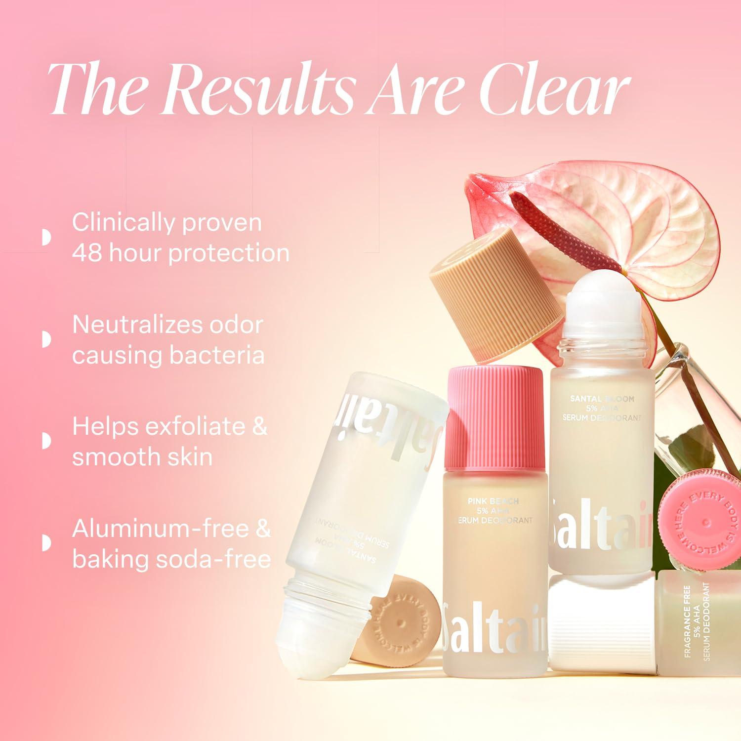 Desodorante Serum Saltair 2x48.2g AHA Control Olores Vegano