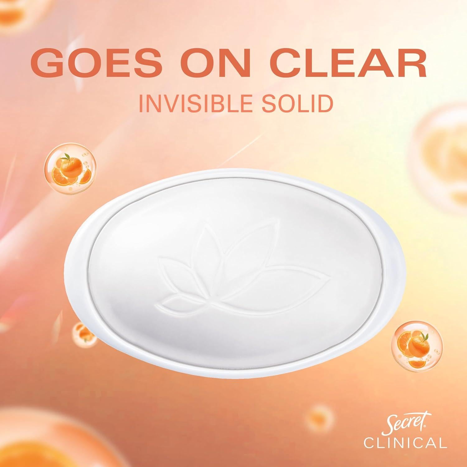 Desodorante Antitranspirante Secret Mandarina Burbujeante 45g