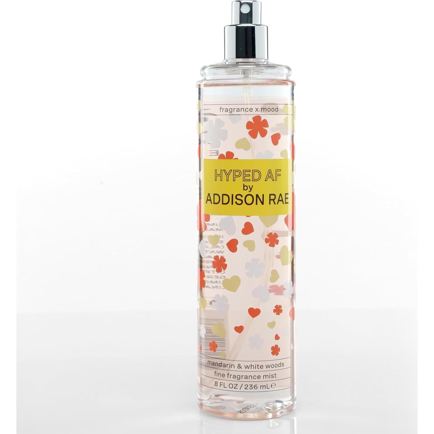 Spray Corporal Addison Rae Hyped AF 170g - Aroma Cítrico Amaderado