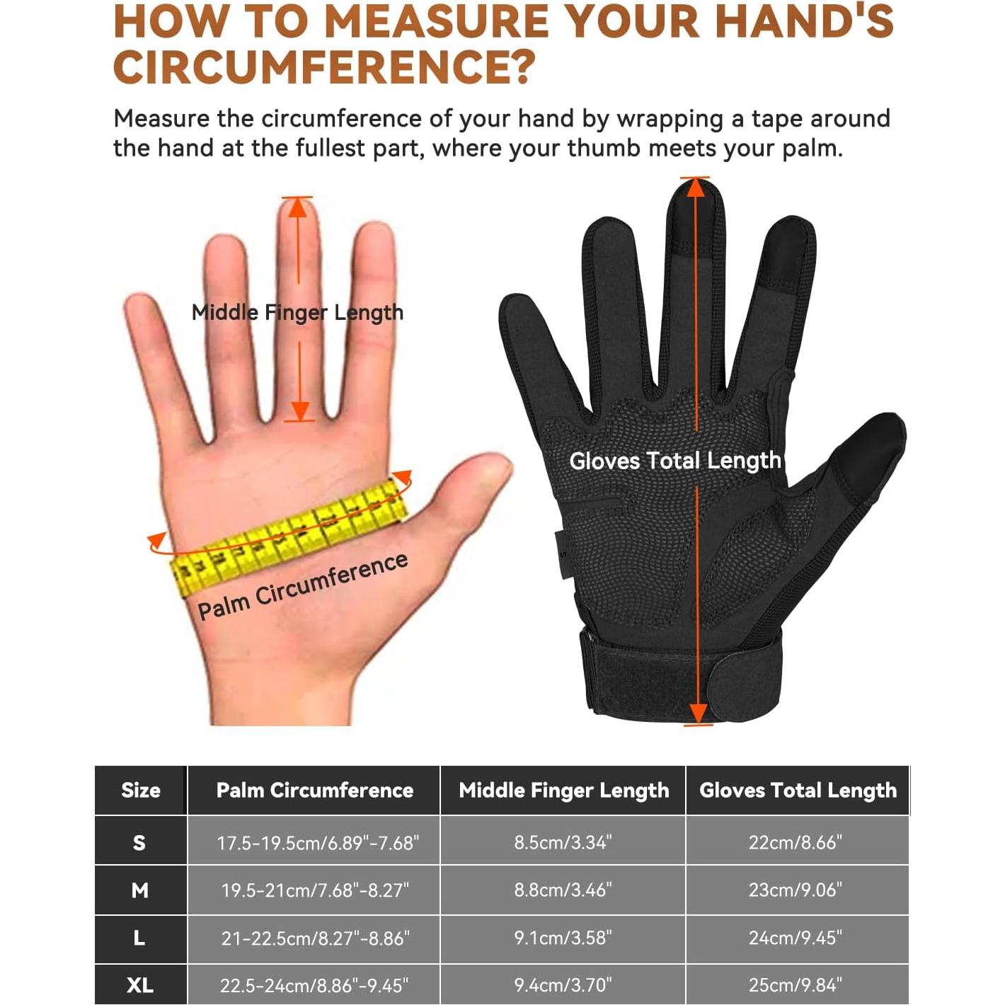 Guantes Tácticos KUMGIM ZSST001 para Caza y Motocicleta