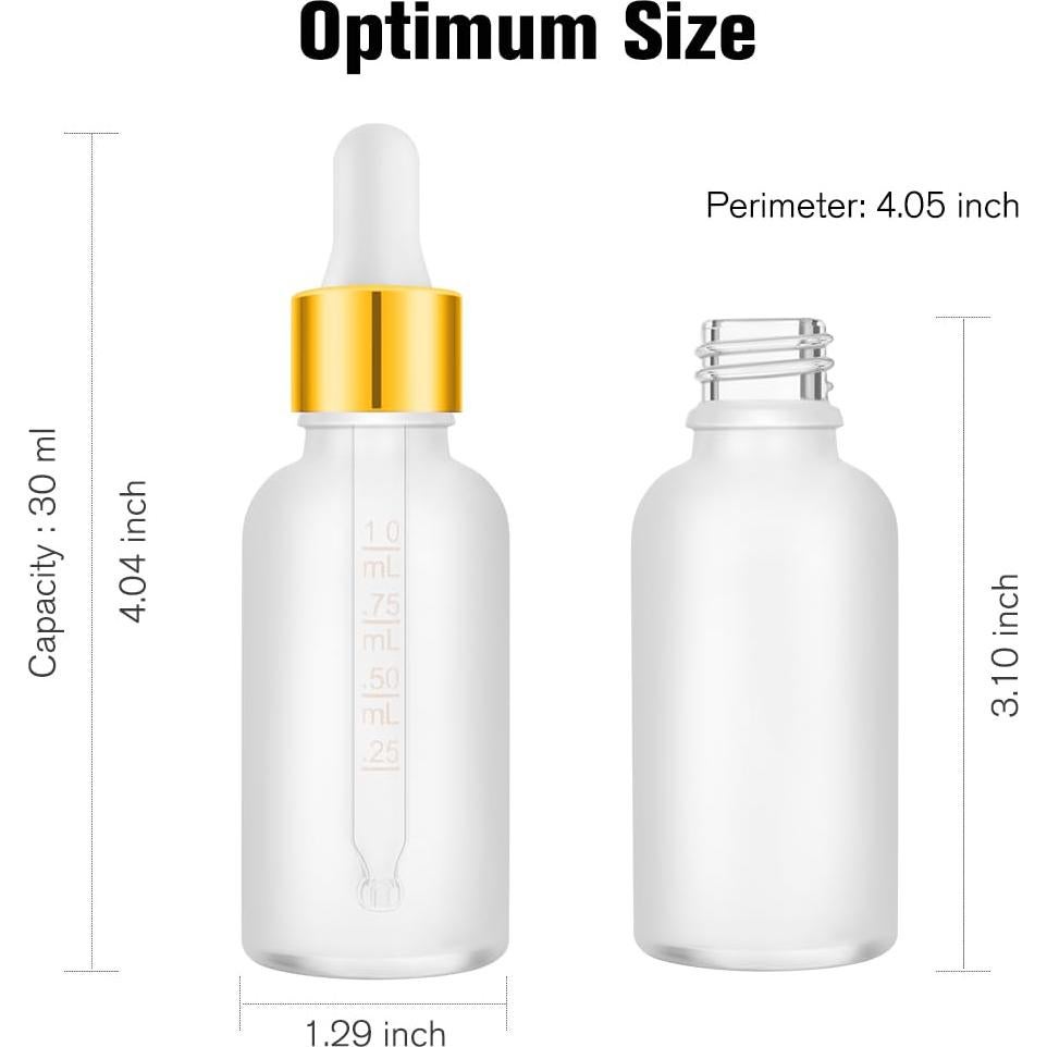 Botellas de Cuentagotas PrettyCare 30 ml - Paquete de 24