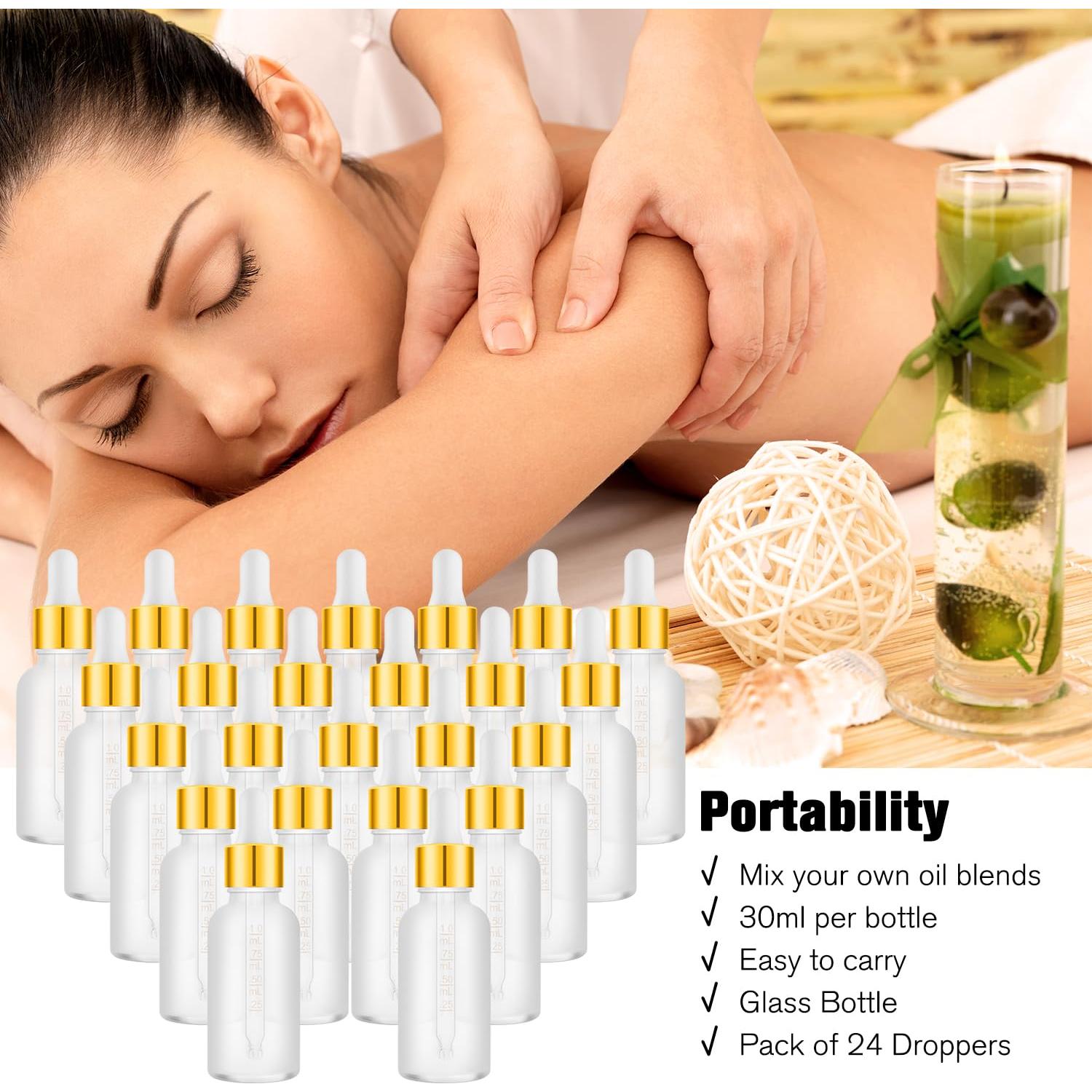 Botellas de Cuentagotas PrettyCare 30 ml - Paquete de 24