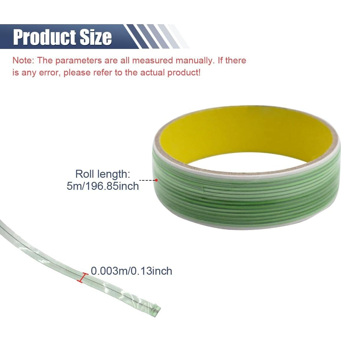 Cinta de corte de vinilo BDZMC 5m para automóviles y motos