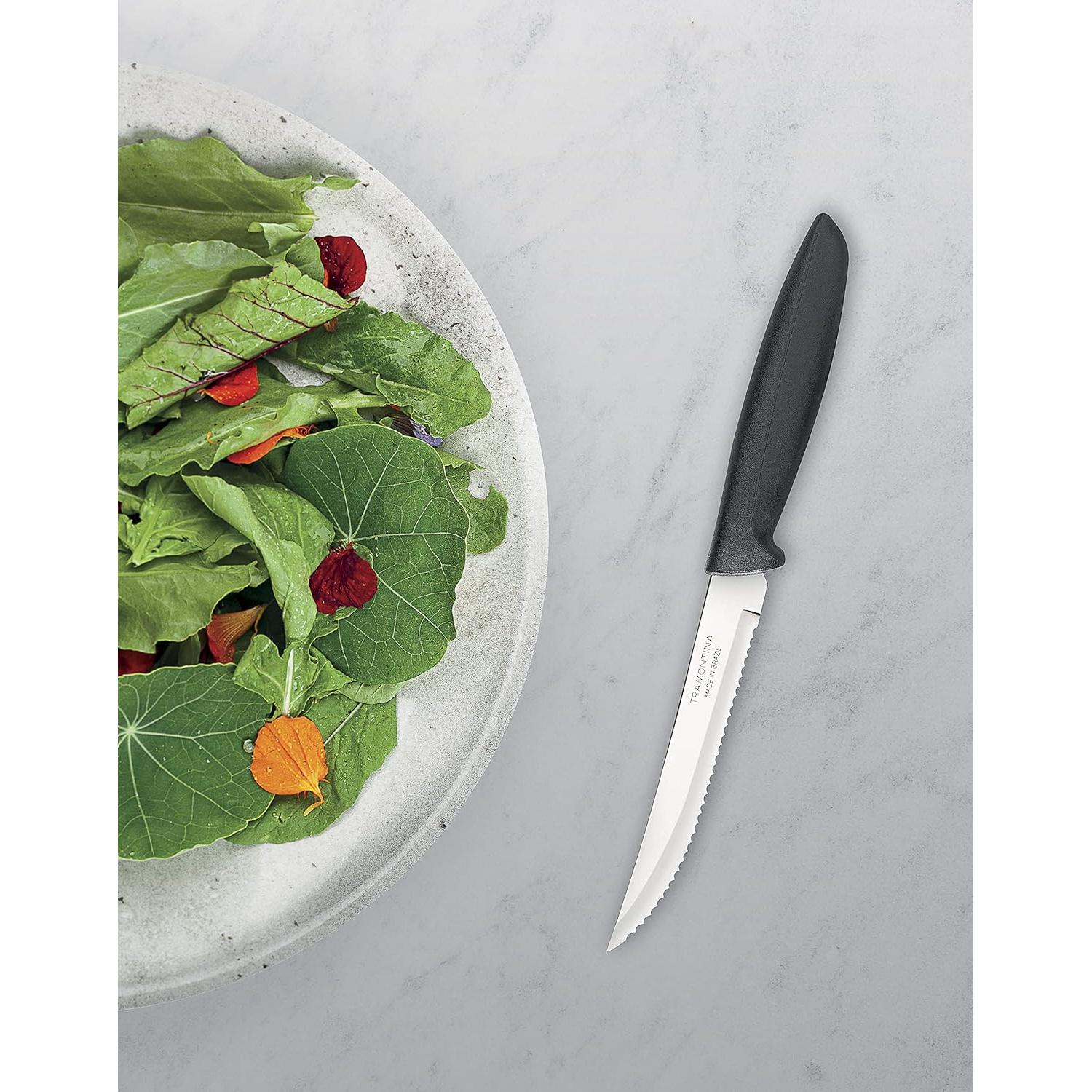 Juego de cuchillos de cocina Tramontina 6 piezas acero inoxidable